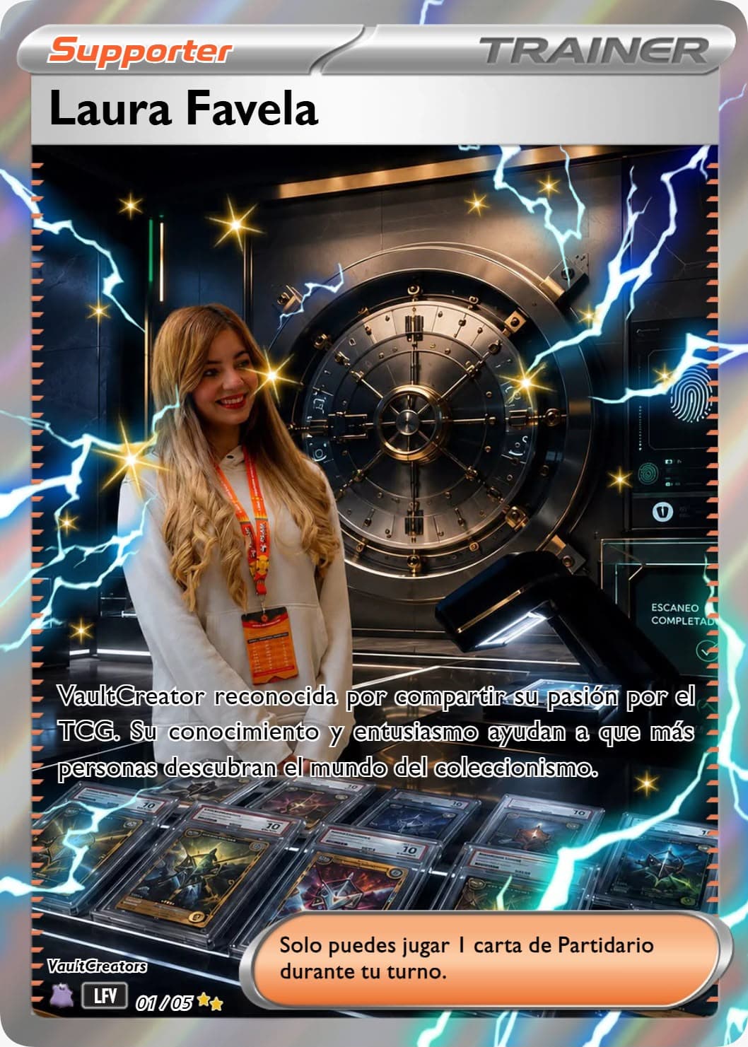 Carta VaultCreator de Laura Favela
