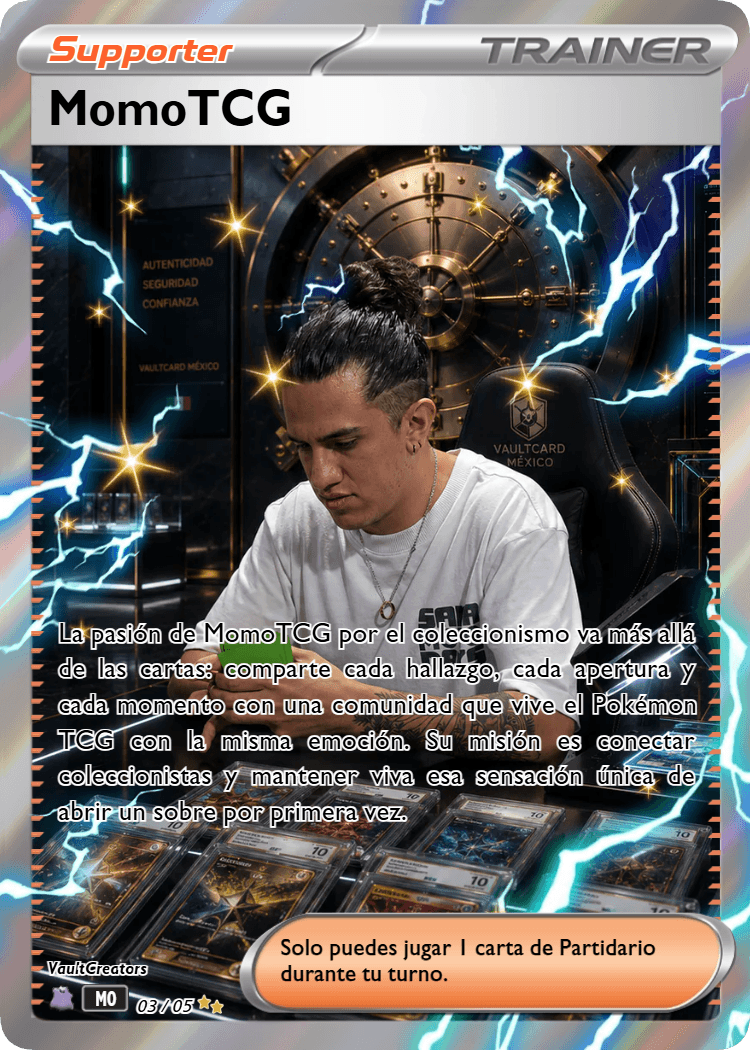 Carta VaultCreator de MomoTCG
