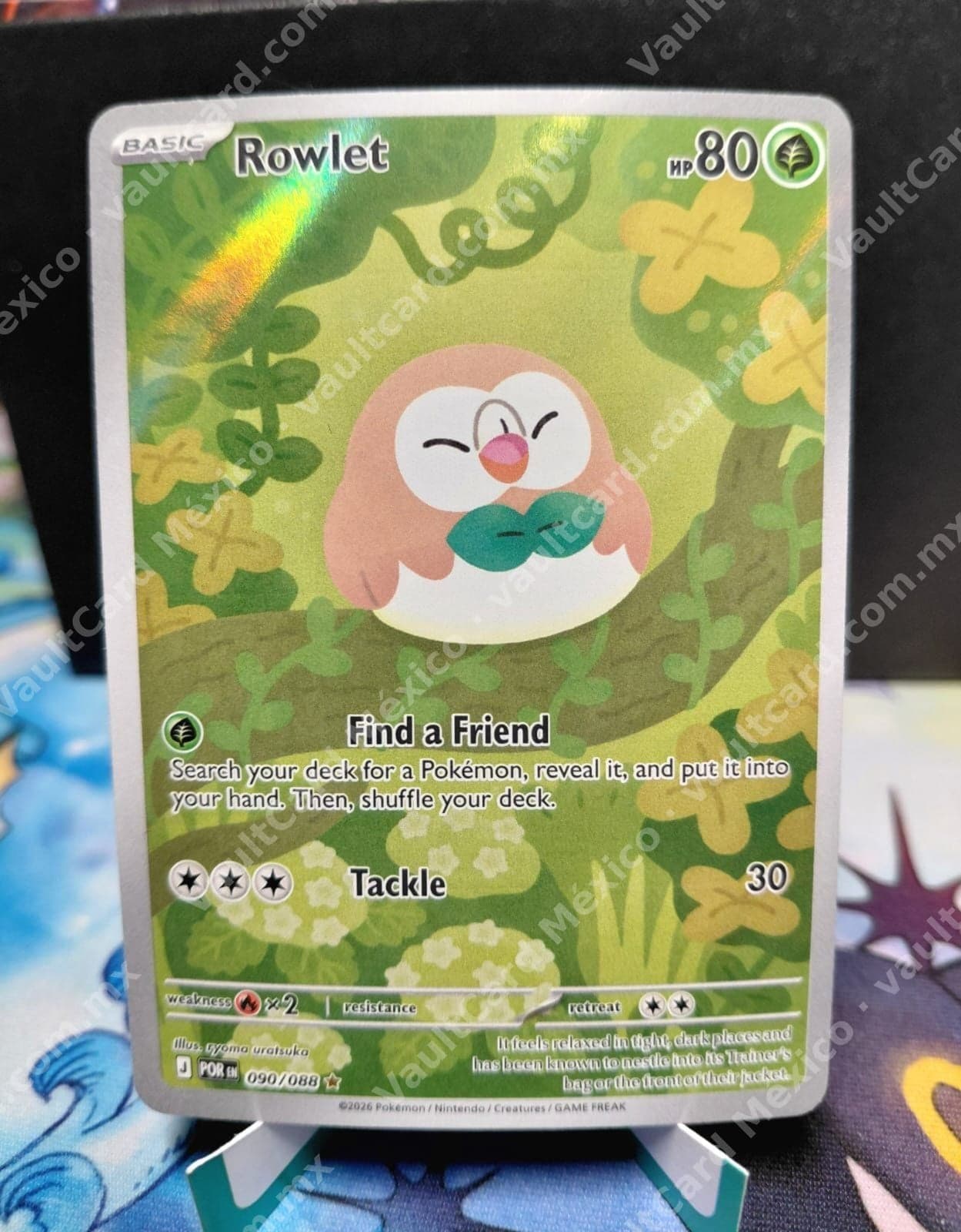 Rowlet 090/088 - (POR) Inglés - Illustration Rare