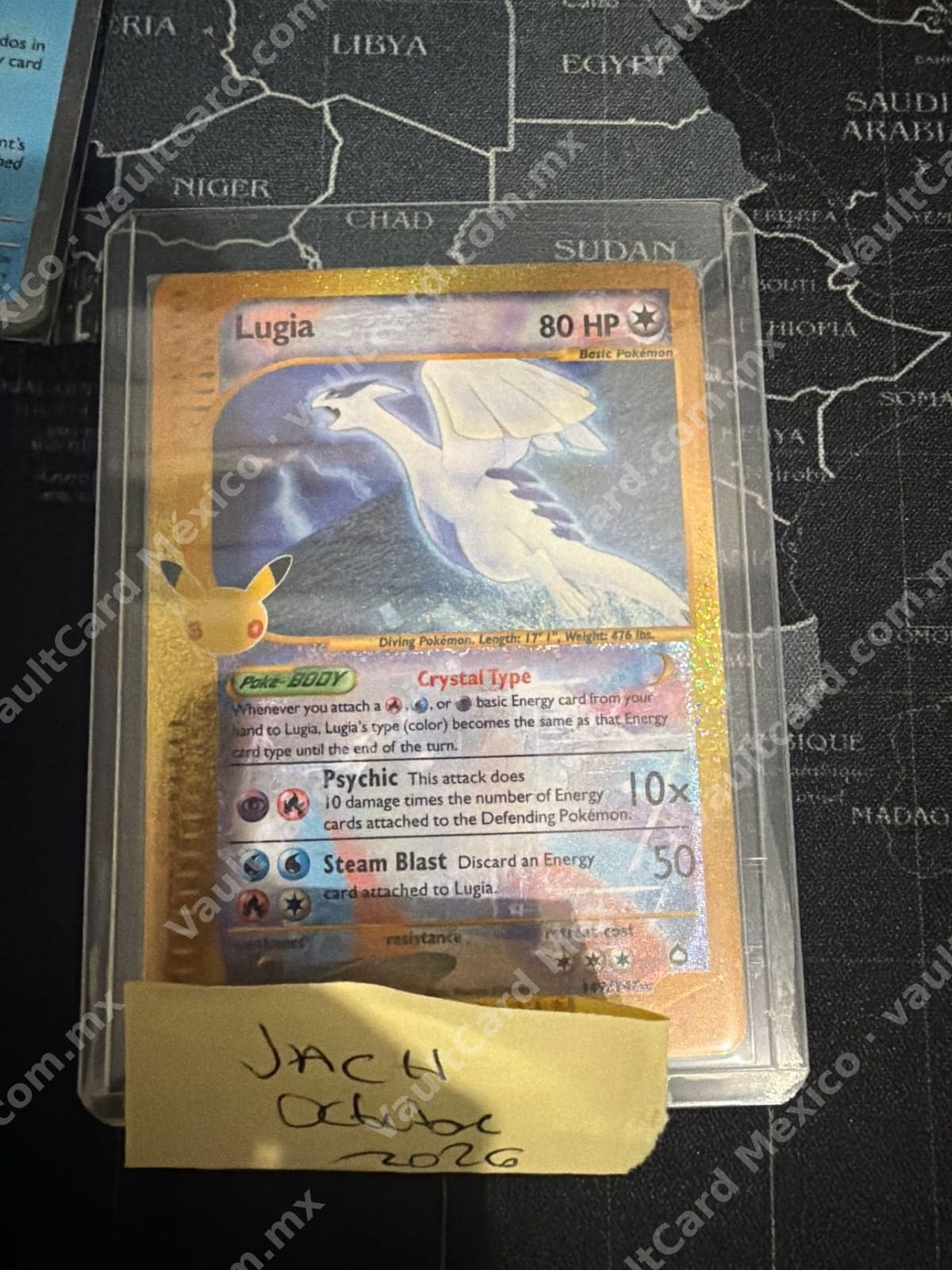 Lugia Crystal Type 149/147 - Aquapolis Inglés (Secret Rare)