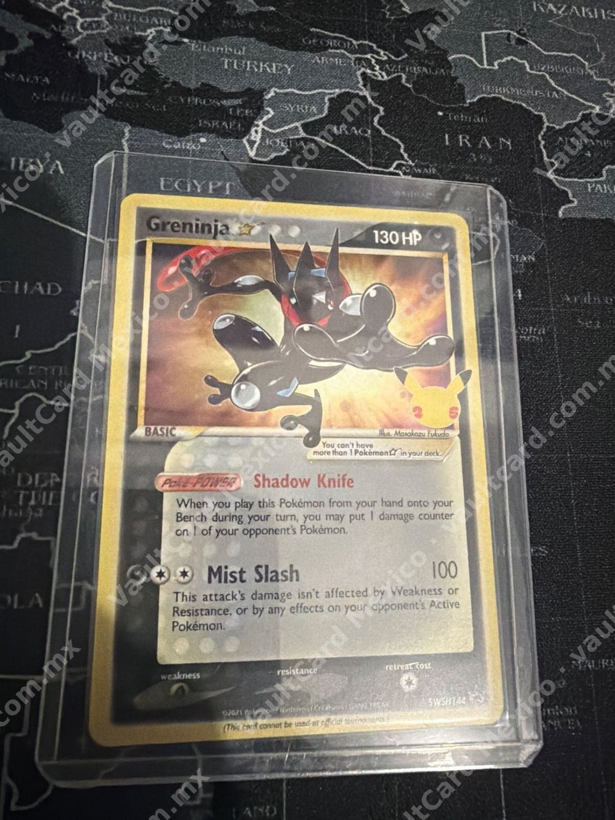 Greninja Gold Star SWSH144 - Celebrations (CEL) Inglés