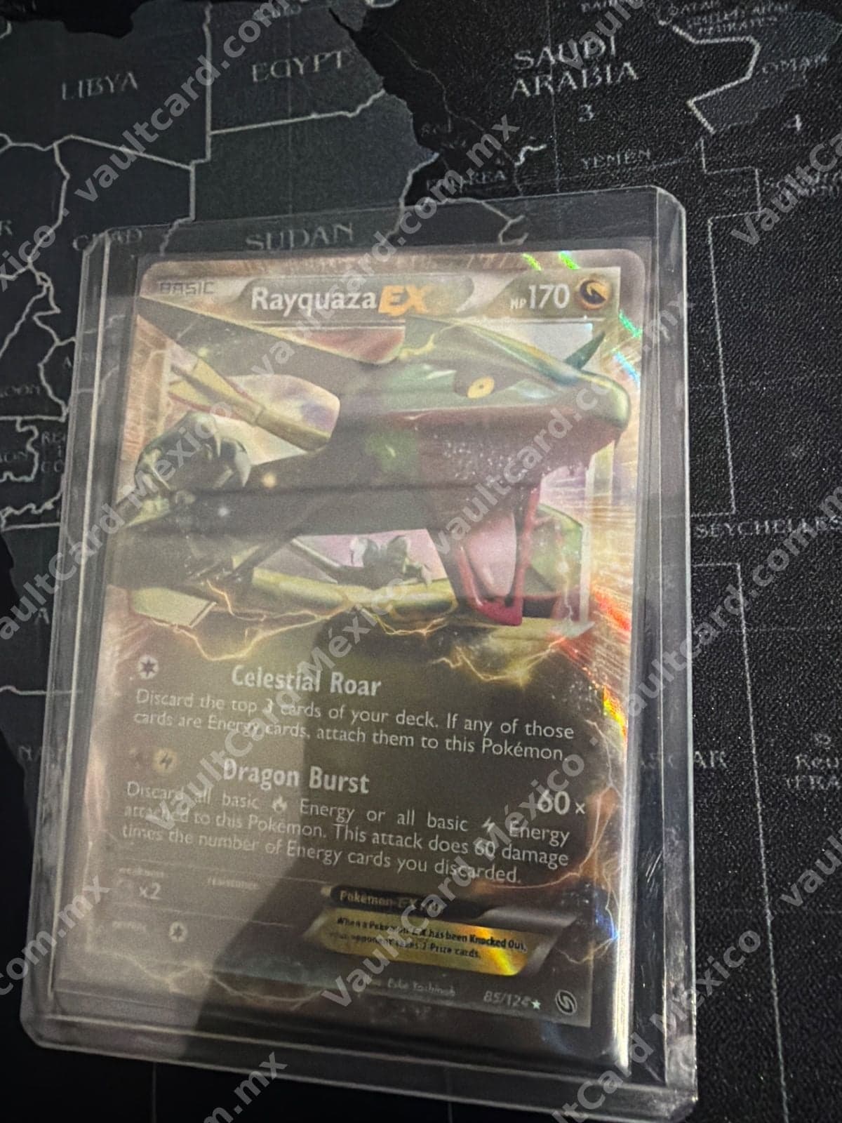 Rayquaza EX 85/124 - Dragons Exalted Inglés
