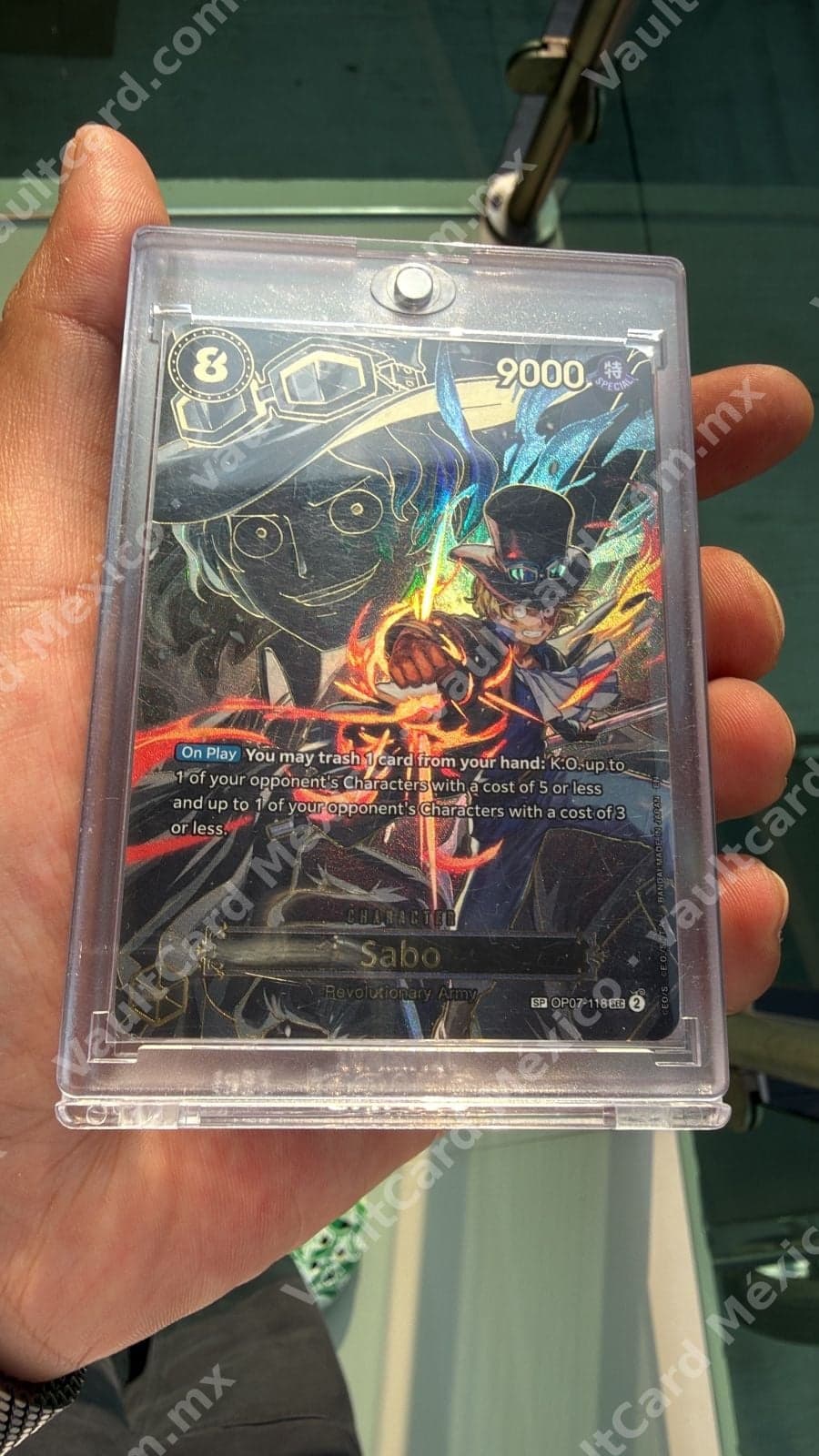 Sabo OP07-118 SEC SP Alternate Art - One Piece Card Game (Inglés)