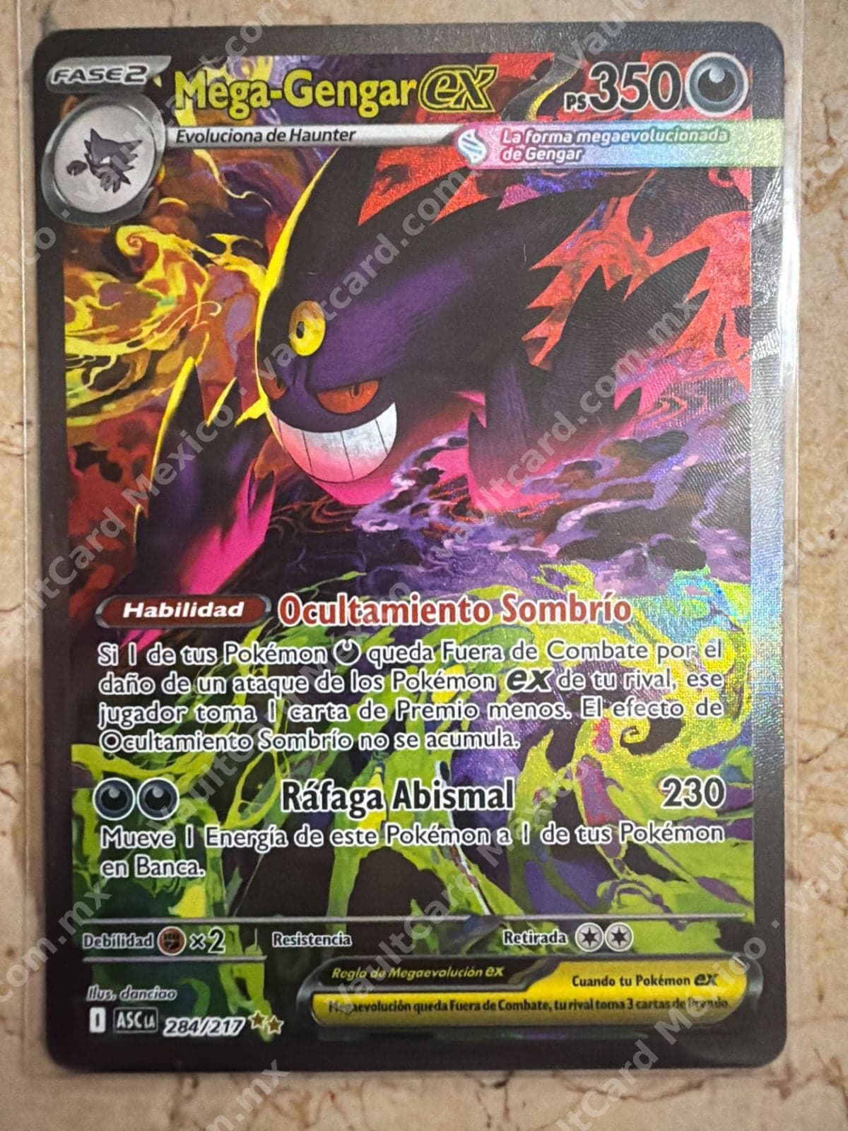 Mega-Gengar ex 284/217 - (ASC) Español Full Art