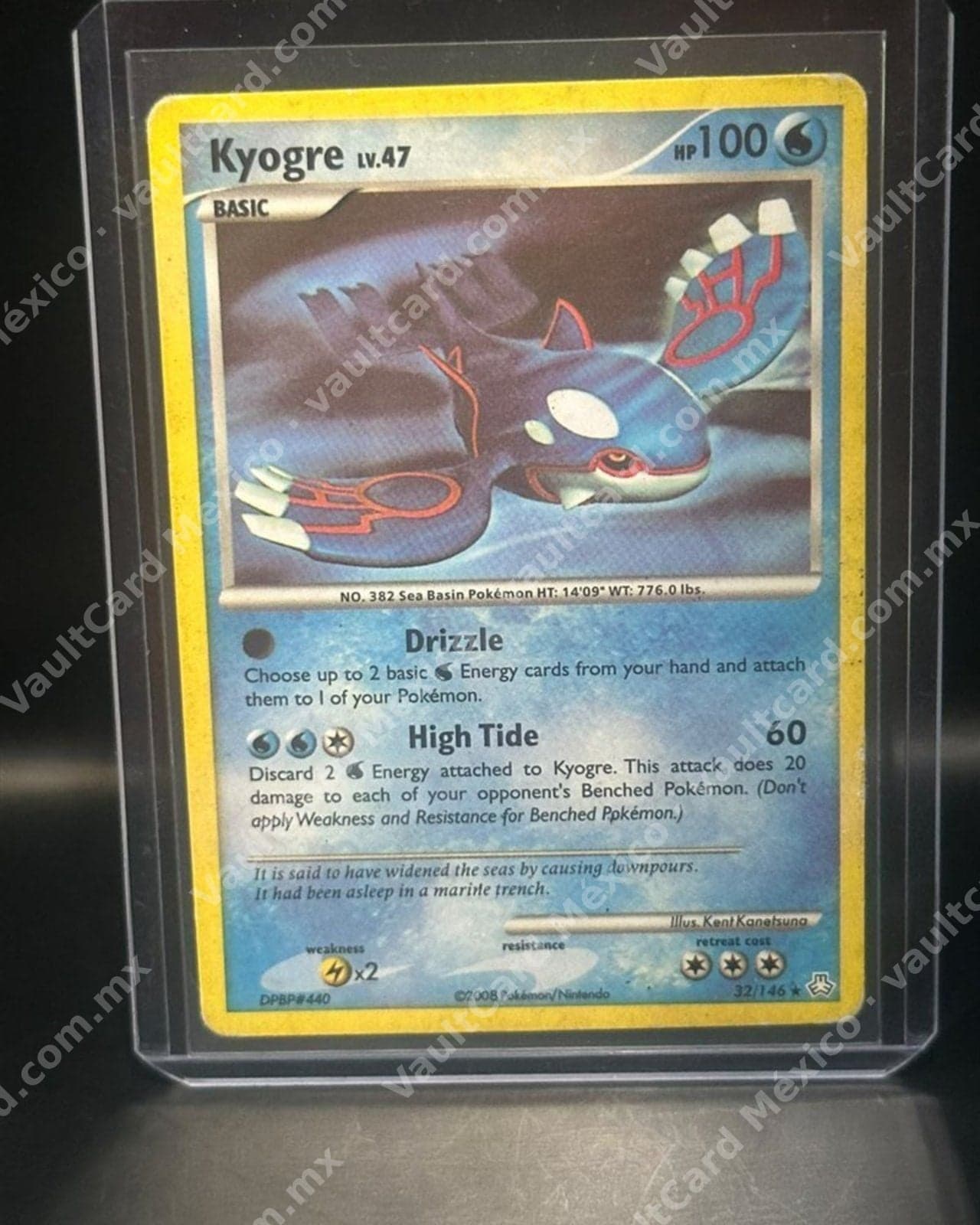 Kyogre · 2008 · Diamond & Pearl Legends Awakened 32/146