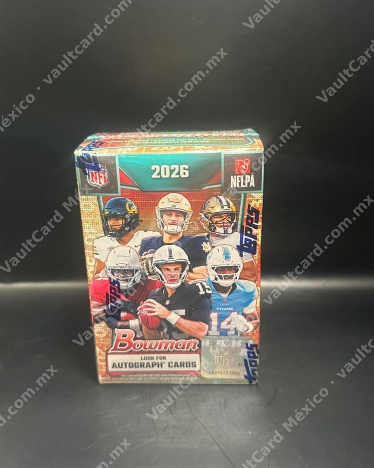 Caja Topps Bowman Football 2026 · Blaster Box