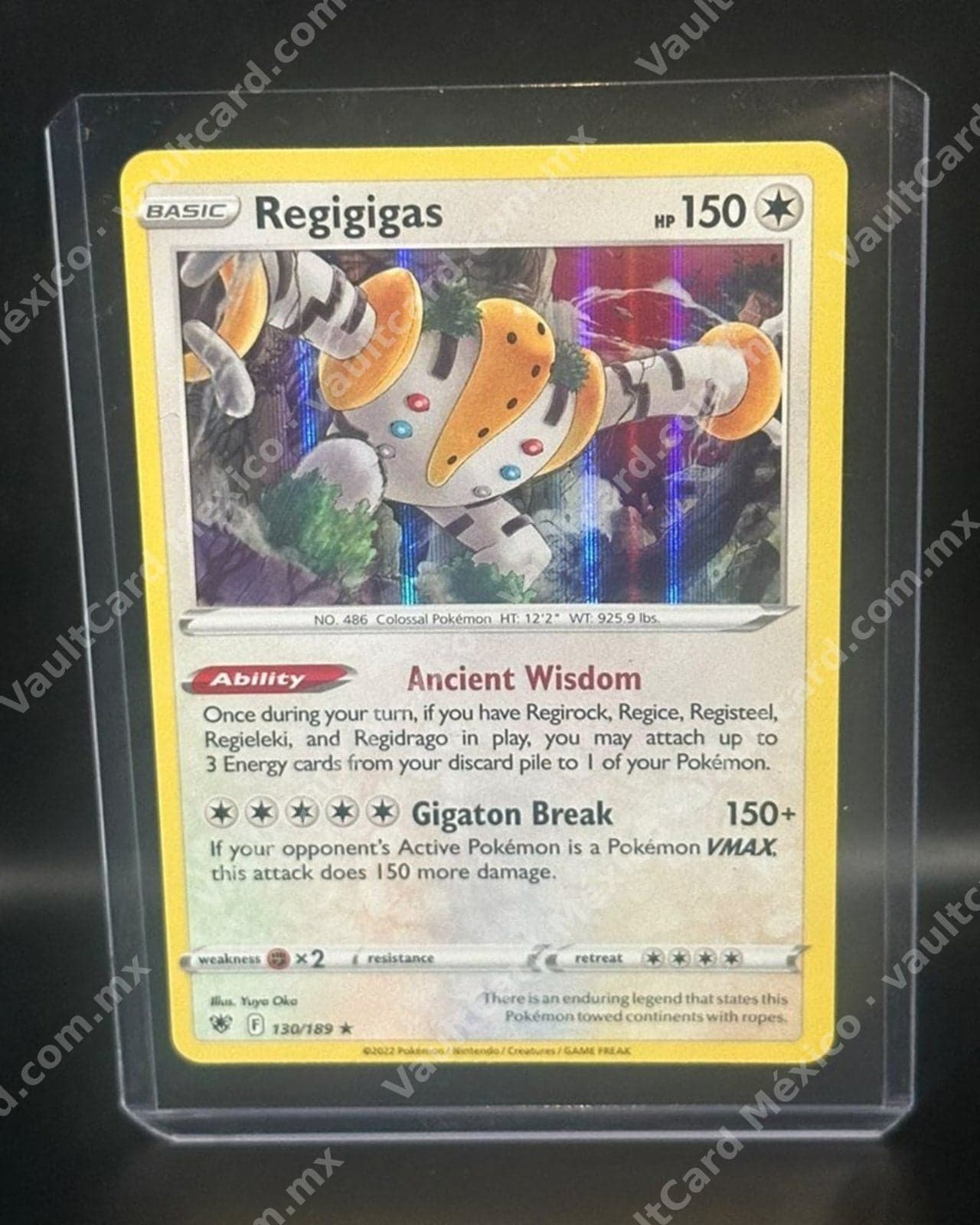 Regigigas · Holo · Astral Radiance 130/189