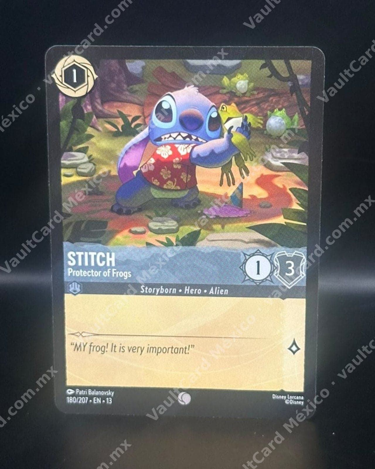 Stitch · Protector of Frogs