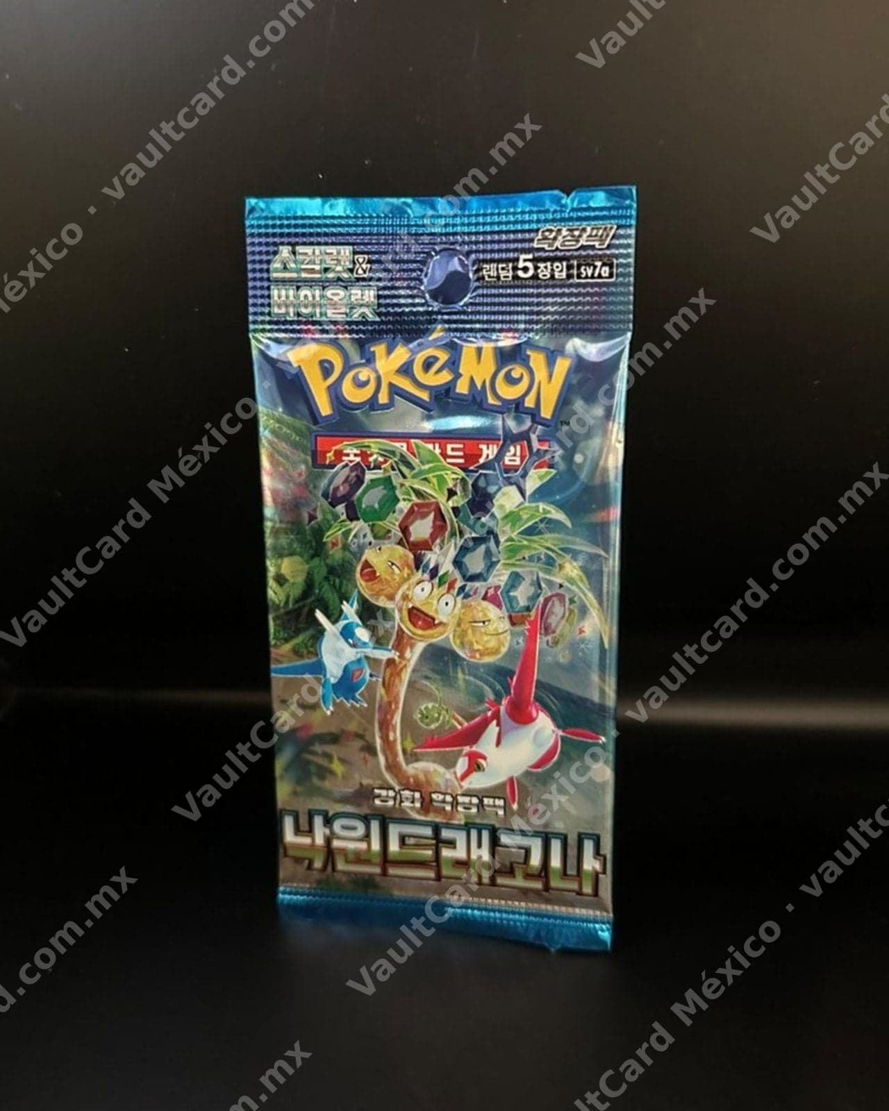 Sobre Pokémon coreano · Paradise Dragona · Scarlet & Violet sv7a