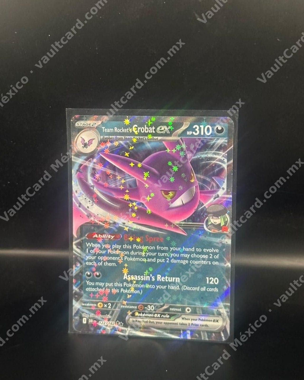Team Rocket's Crobat ex · Destined Rivals 122/182