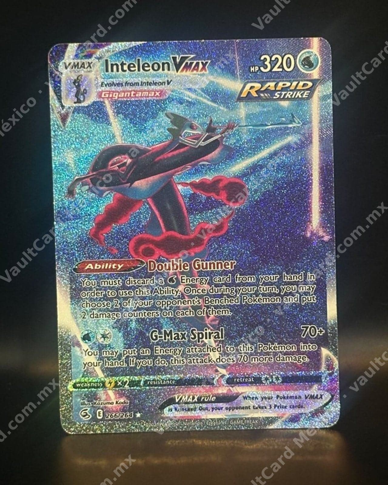 Inteleon VMAX · Alt Art · Fusion Strike 266/264