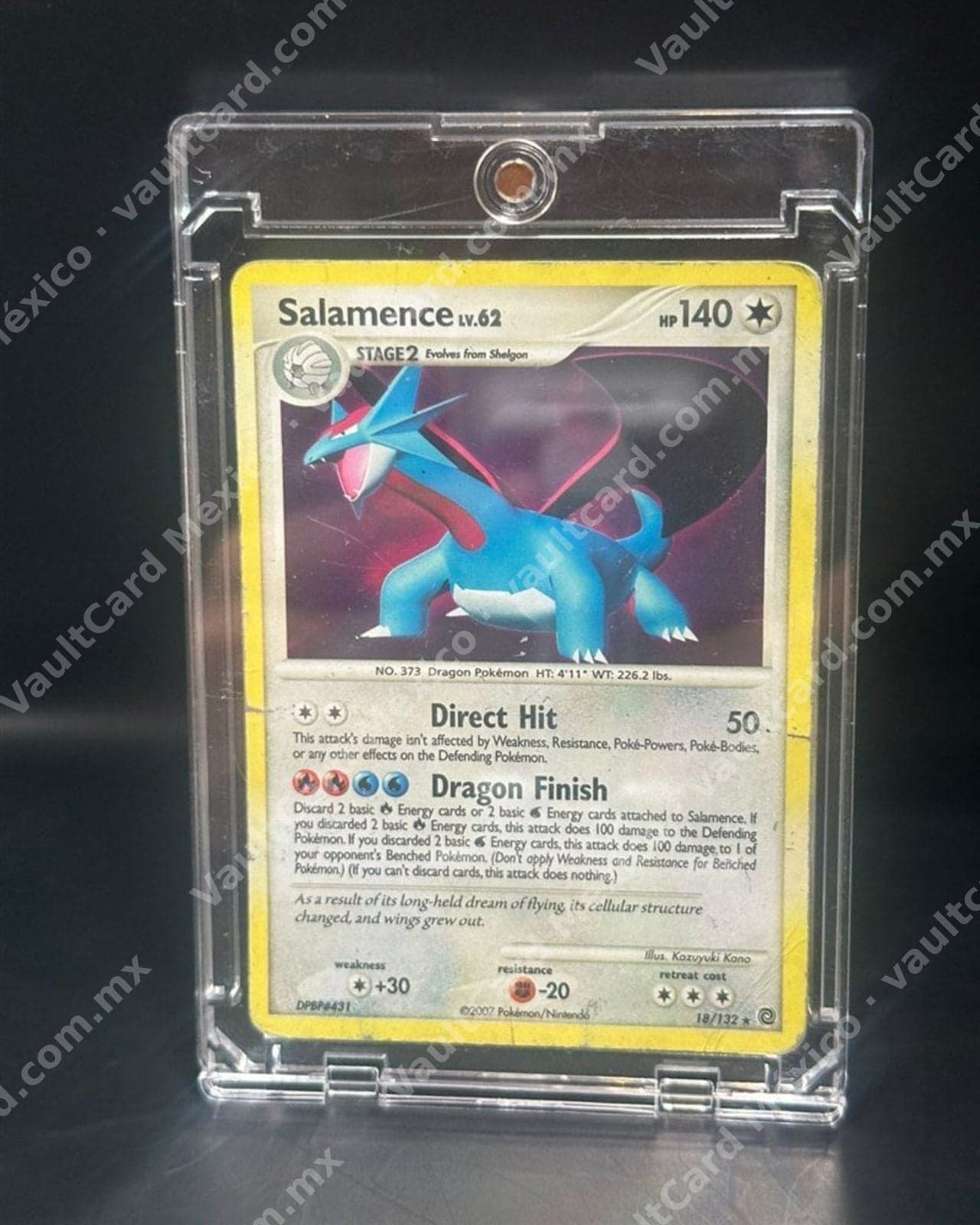 Salamence · Holo 2007 · Diamond & Pearl Secret Wonders 18/132