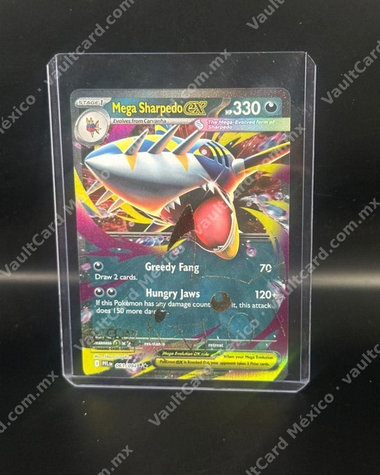 Mega Sharpedo ex · Phantasmal Flames 061/094