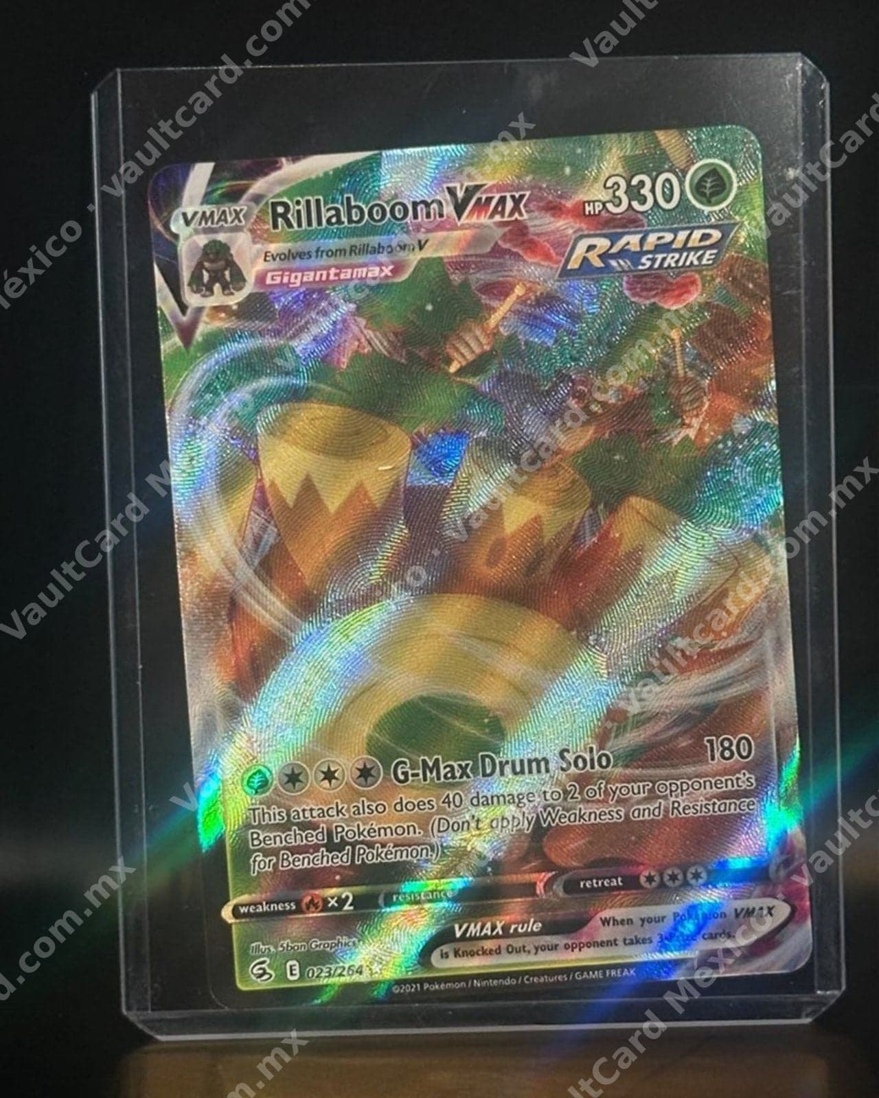 Rillaboom VMAX · Rapid Strike · Fusion Strike 023/264