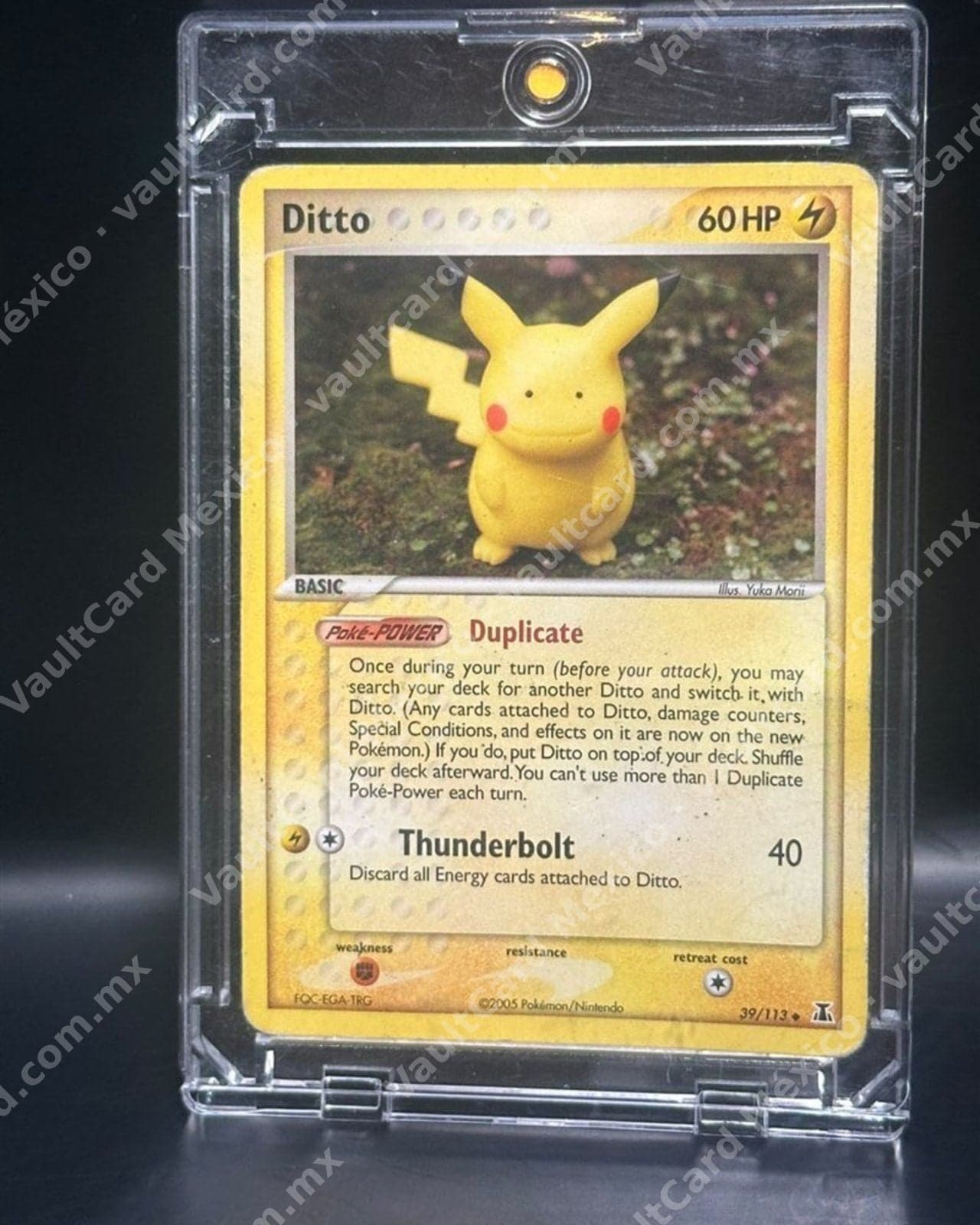 Ditto (Pikachu) δ · 2005 · EX Delta Species 39/113