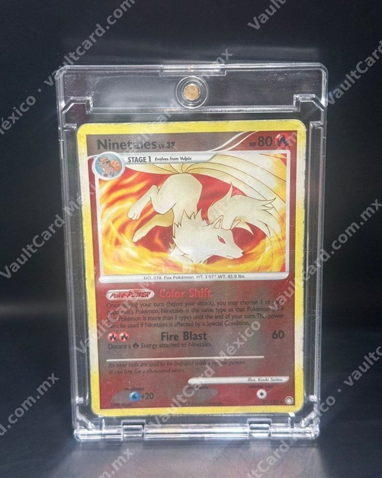 Ninetales · Reverse Holo 2007 · Diamond & Pearl Mysterious Treasures 32/123