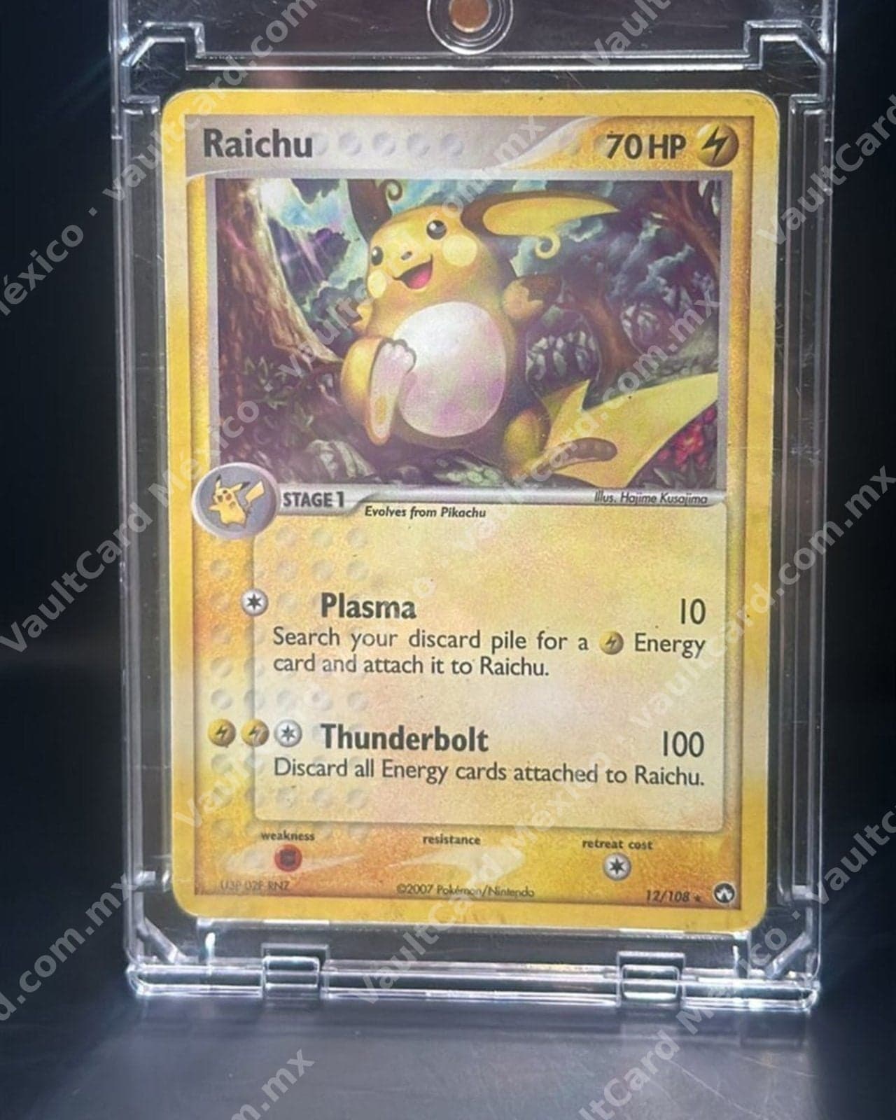Raichu · Holo 2007 · EX Power Keepers 12/108