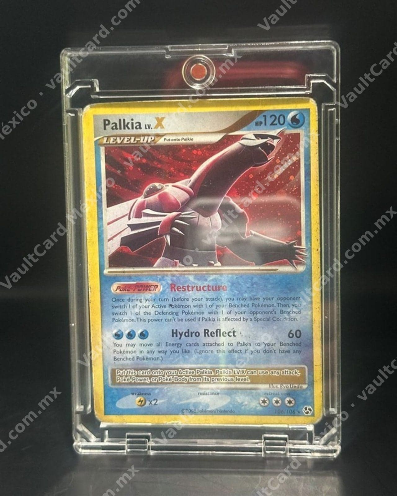 Palkia LV.X · 2008 · Diamond & Pearl Great Encounters 106/106