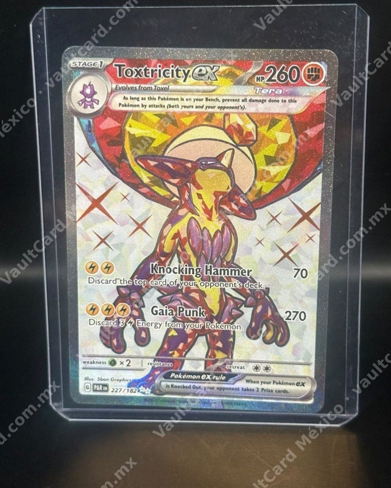 Toxtricity ex · Full Art · Paradox Rift 227/182
