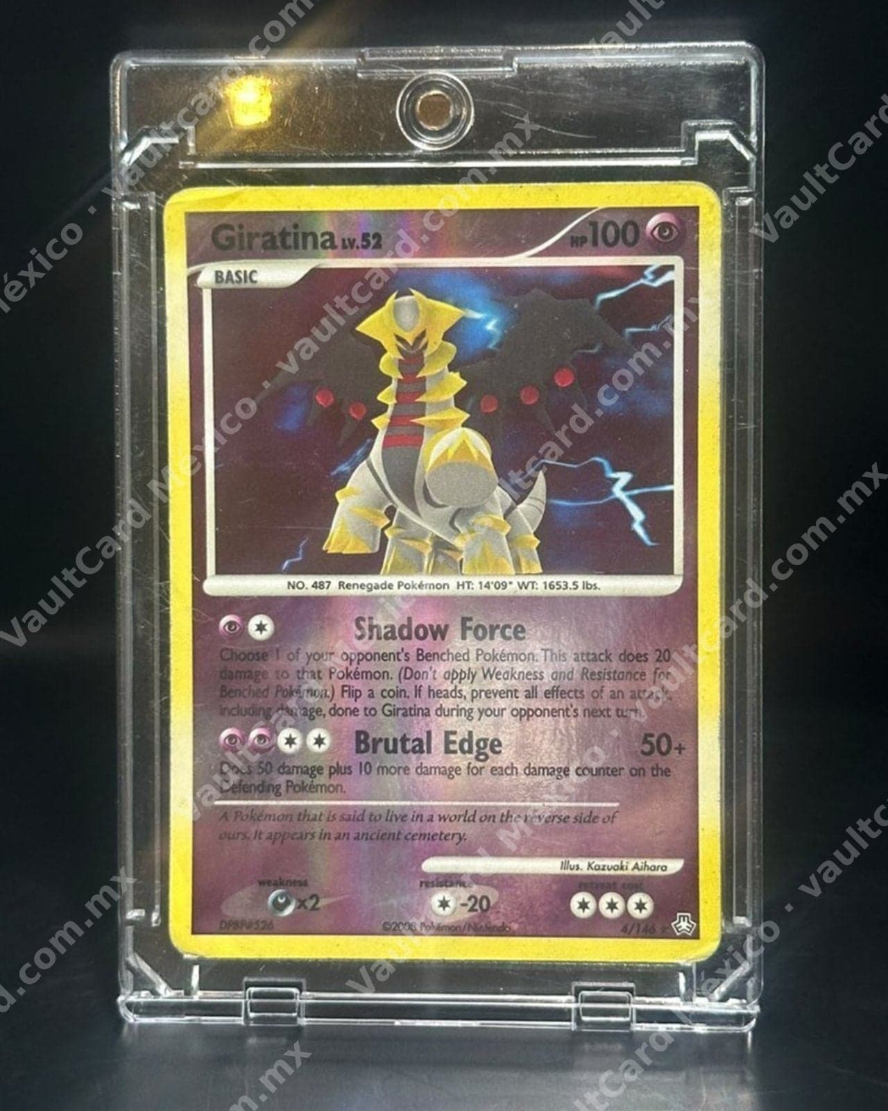 Giratina · Holo 2008 · Diamond & Pearl Legends Awakened 4/146