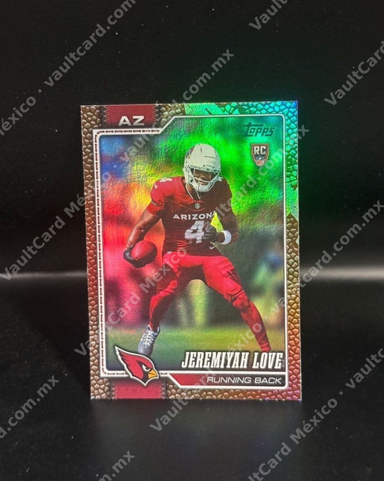 Jeremiyah Love RC · Football Leather Foil