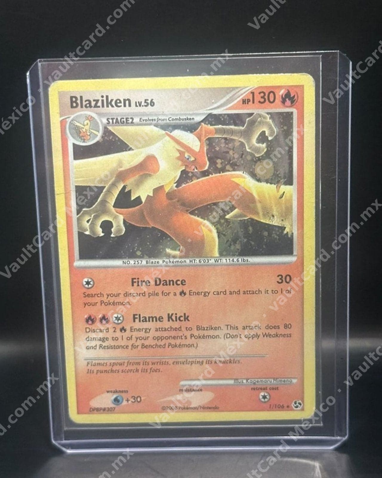 Blaziken · Holo 2008 · Diamond & Pearl Great Encounters 1/106