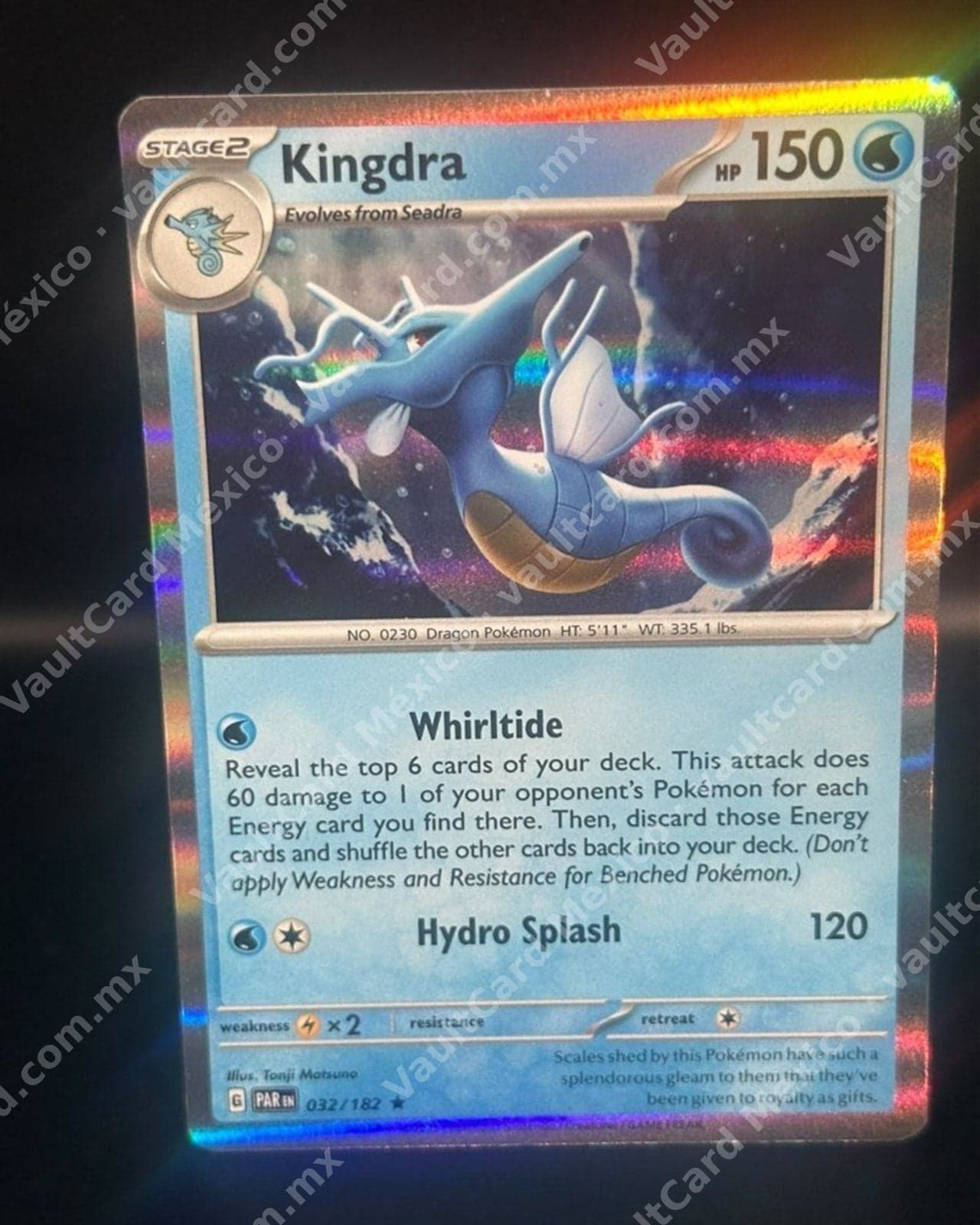 Kingdra · Holo · Paradox Rift 032/182