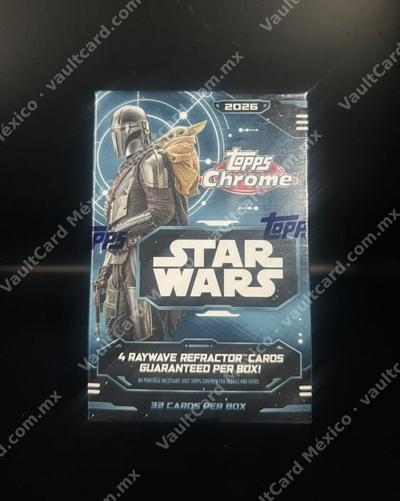 Caja Topps Chrome Star Wars 2026 · Value Box