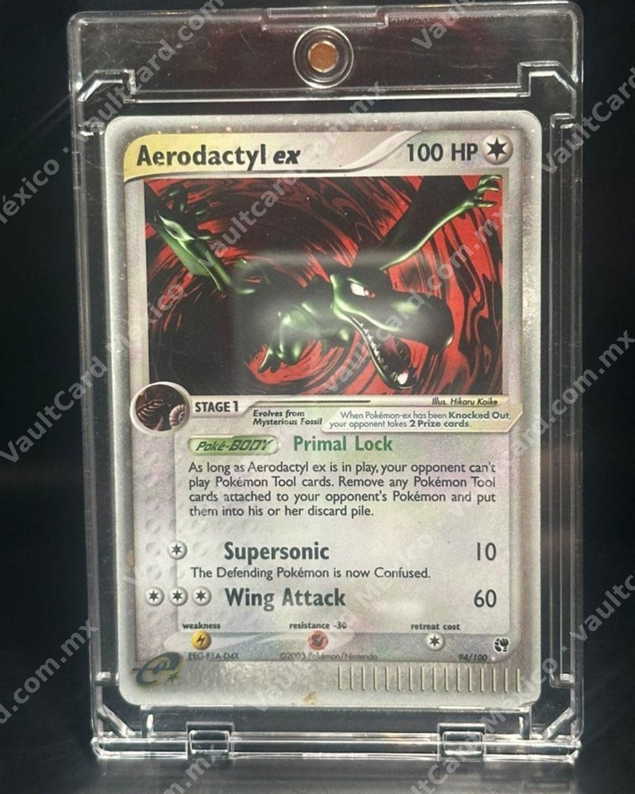 Aerodactyl ex · 2003 · EX Sandstorm 94/100