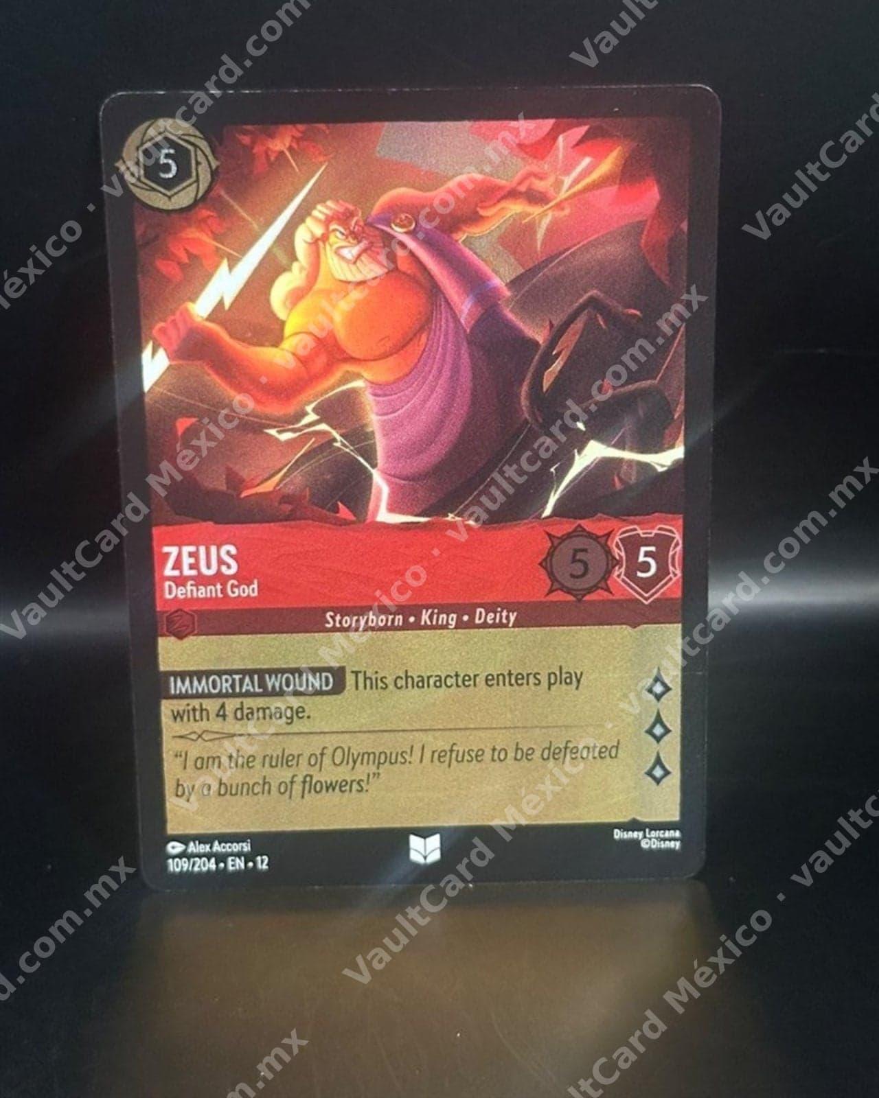 Zeus · Defiant God