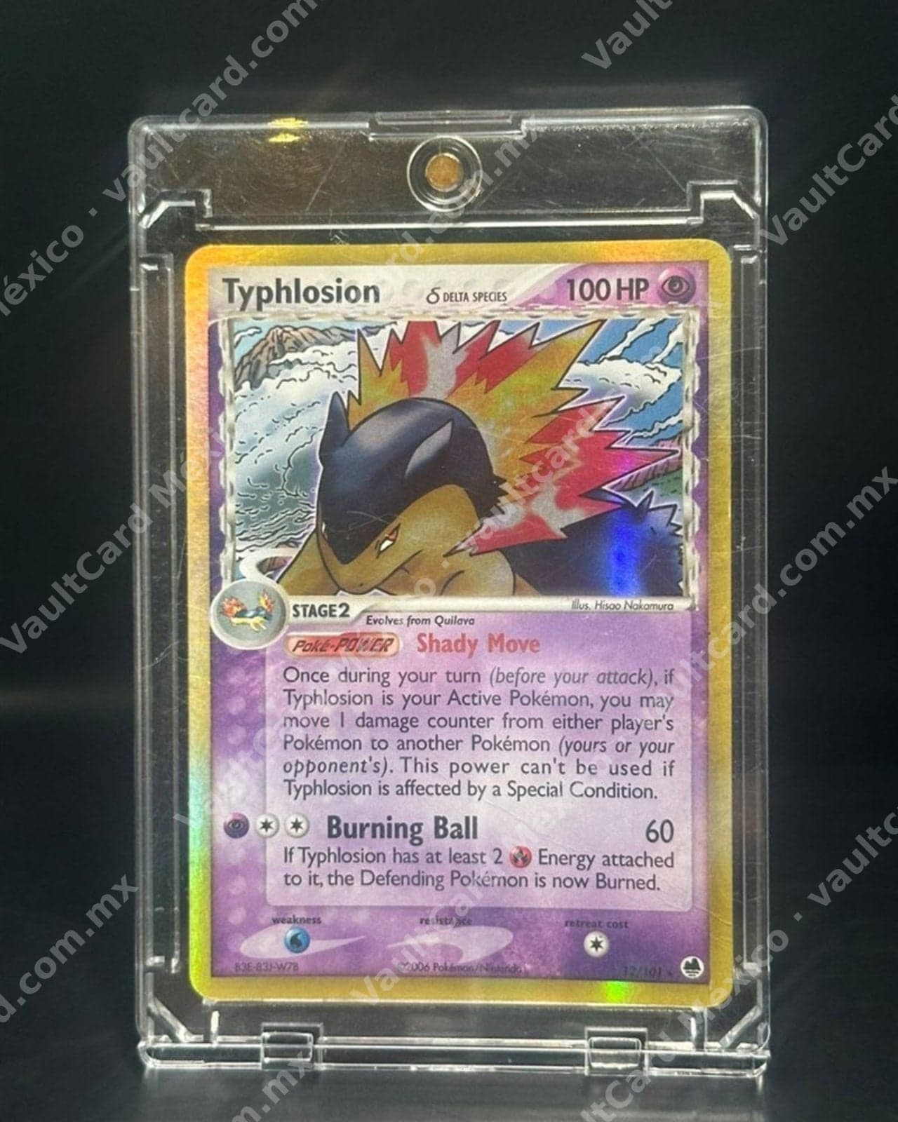 Typhlosion δ · Holo 2006 · EX Dragon Frontiers 12/101