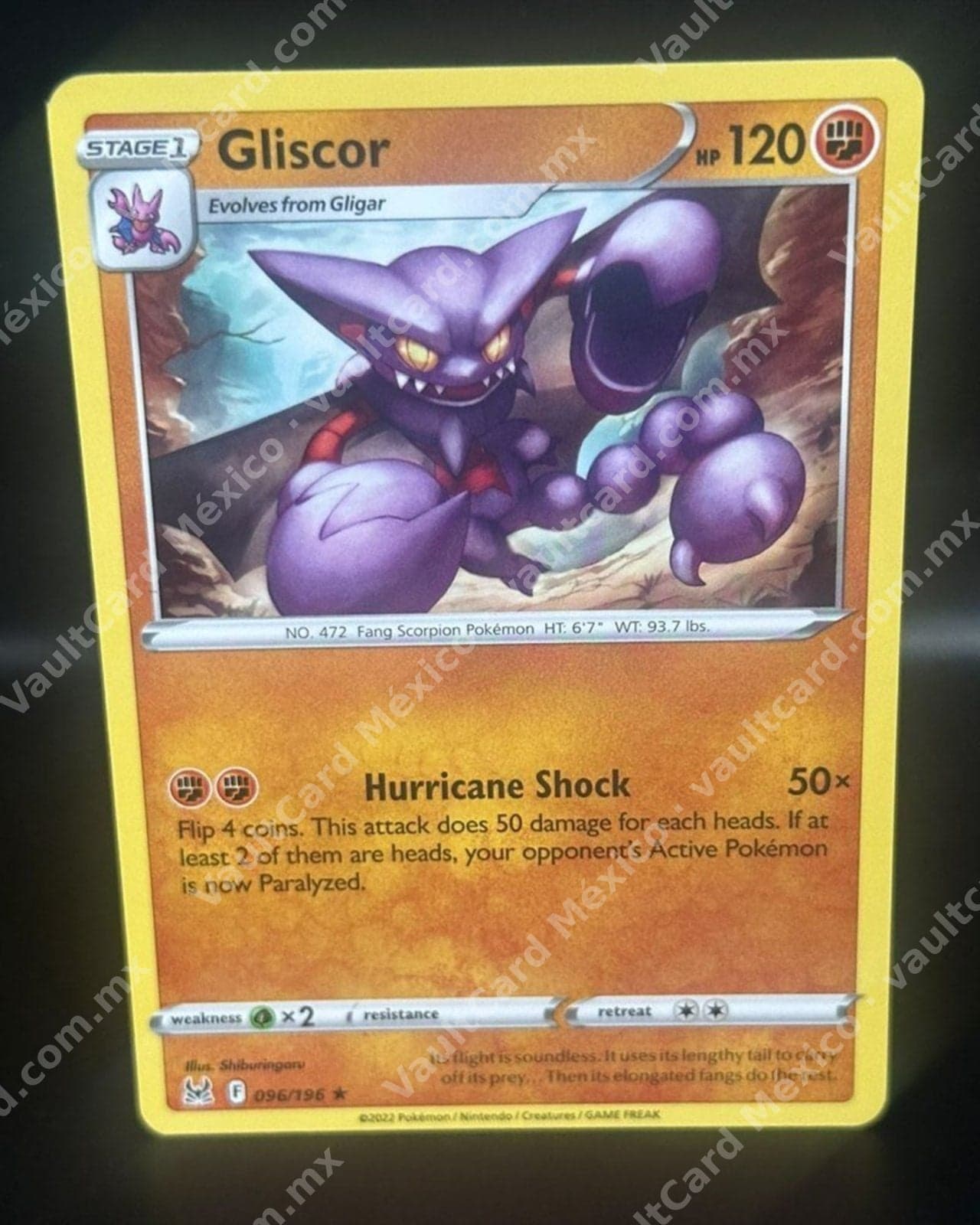 Gliscor · Lost Origin 096/196