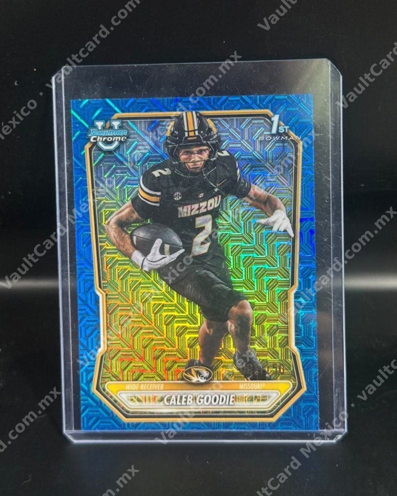 Caleb Goodie · 1st Bowman Blue Mojo /150