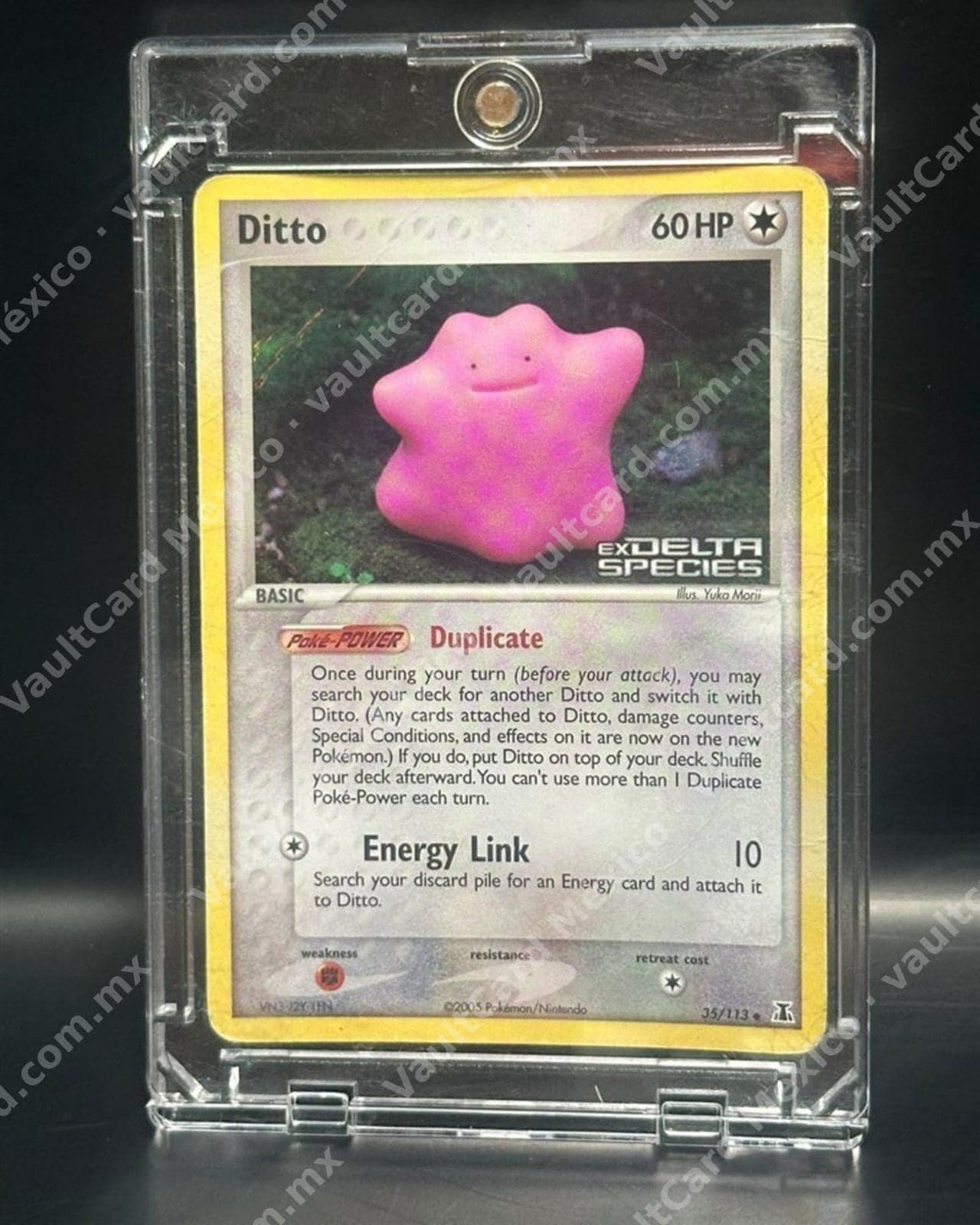 Ditto δ · Reverse Holo 2005 · EX Delta Species 35/113