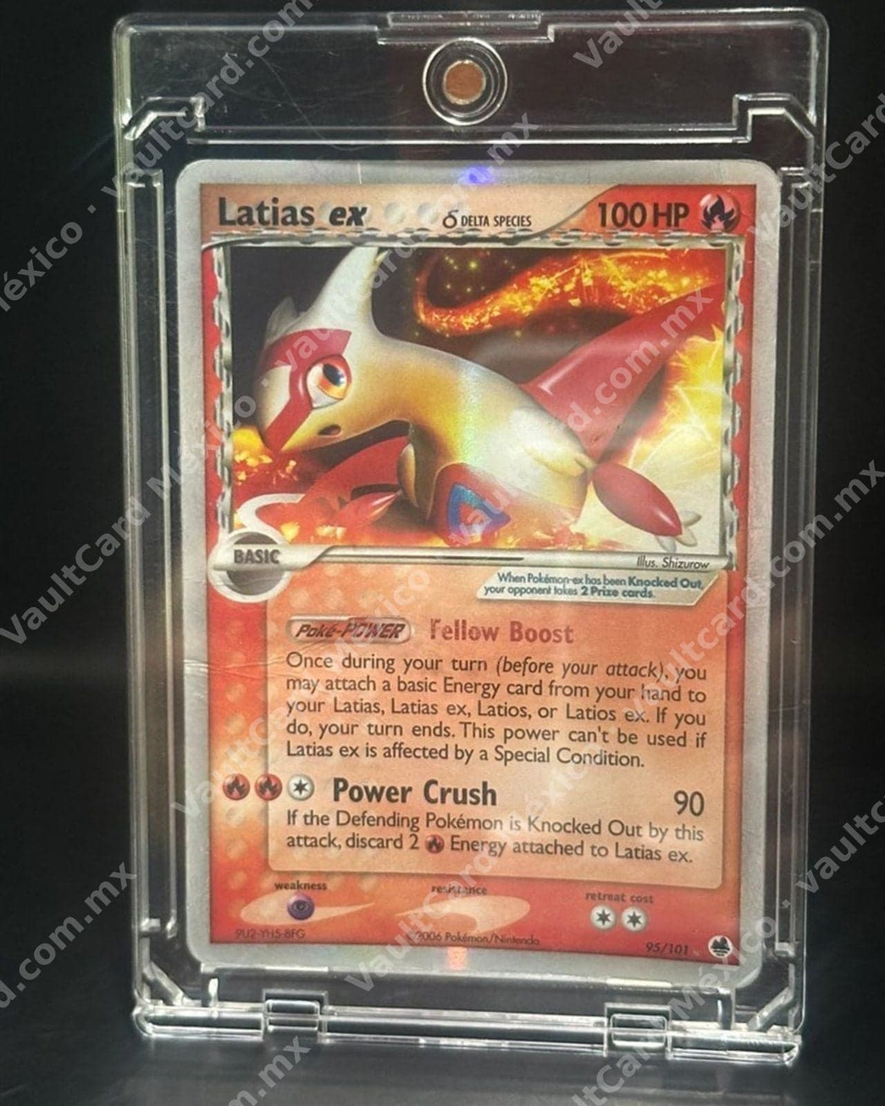 Latias ex δ · 2006 · EX Dragon Frontiers 95/101