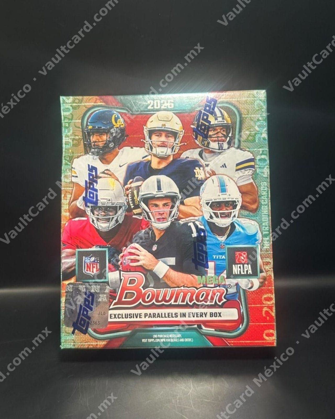 Caja Topps Bowman Football 2026 · Mega Box