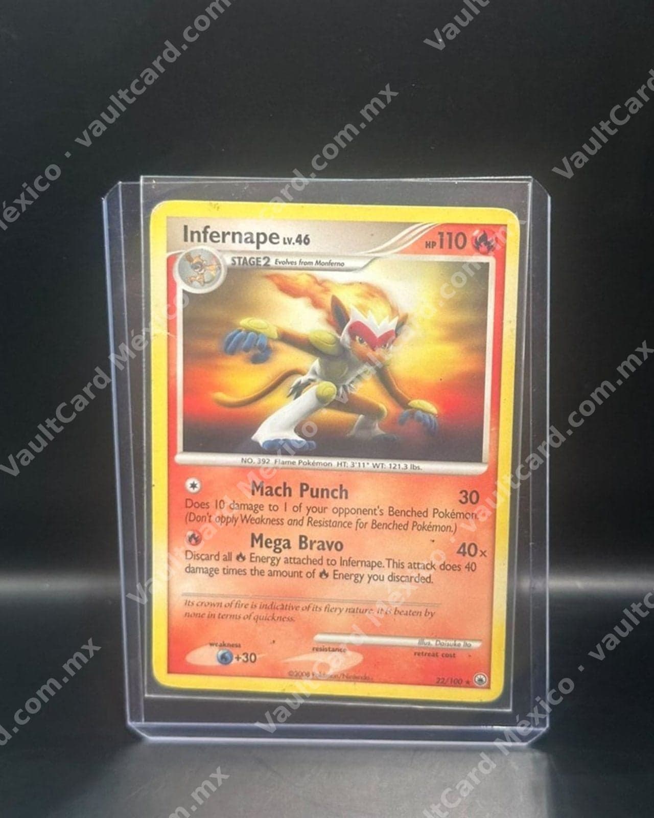 Infernape · 2008 · Diamond & Pearl Majestic Dawn 22/100