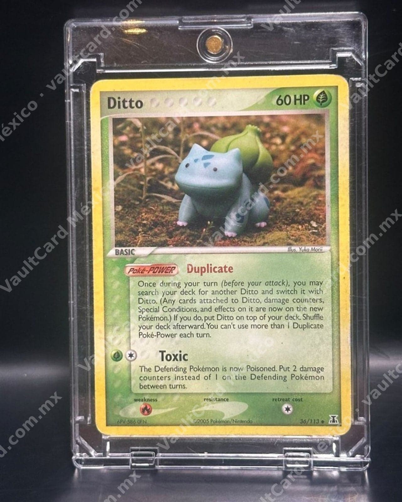 Ditto (Bulbasaur) δ · 2005 · EX Delta Species 36/113