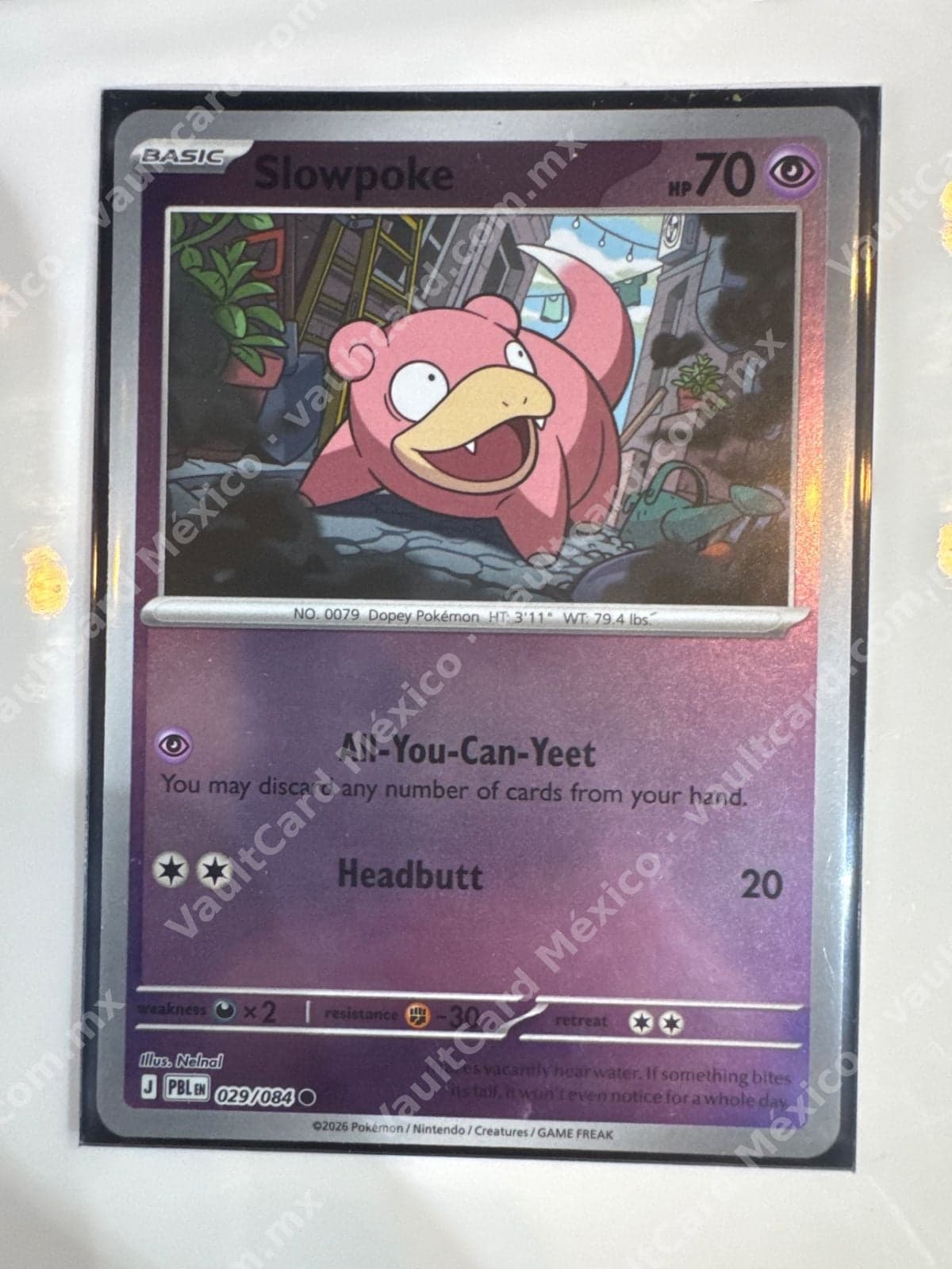 Slowpoke 029/084 - (PBL) Inglés