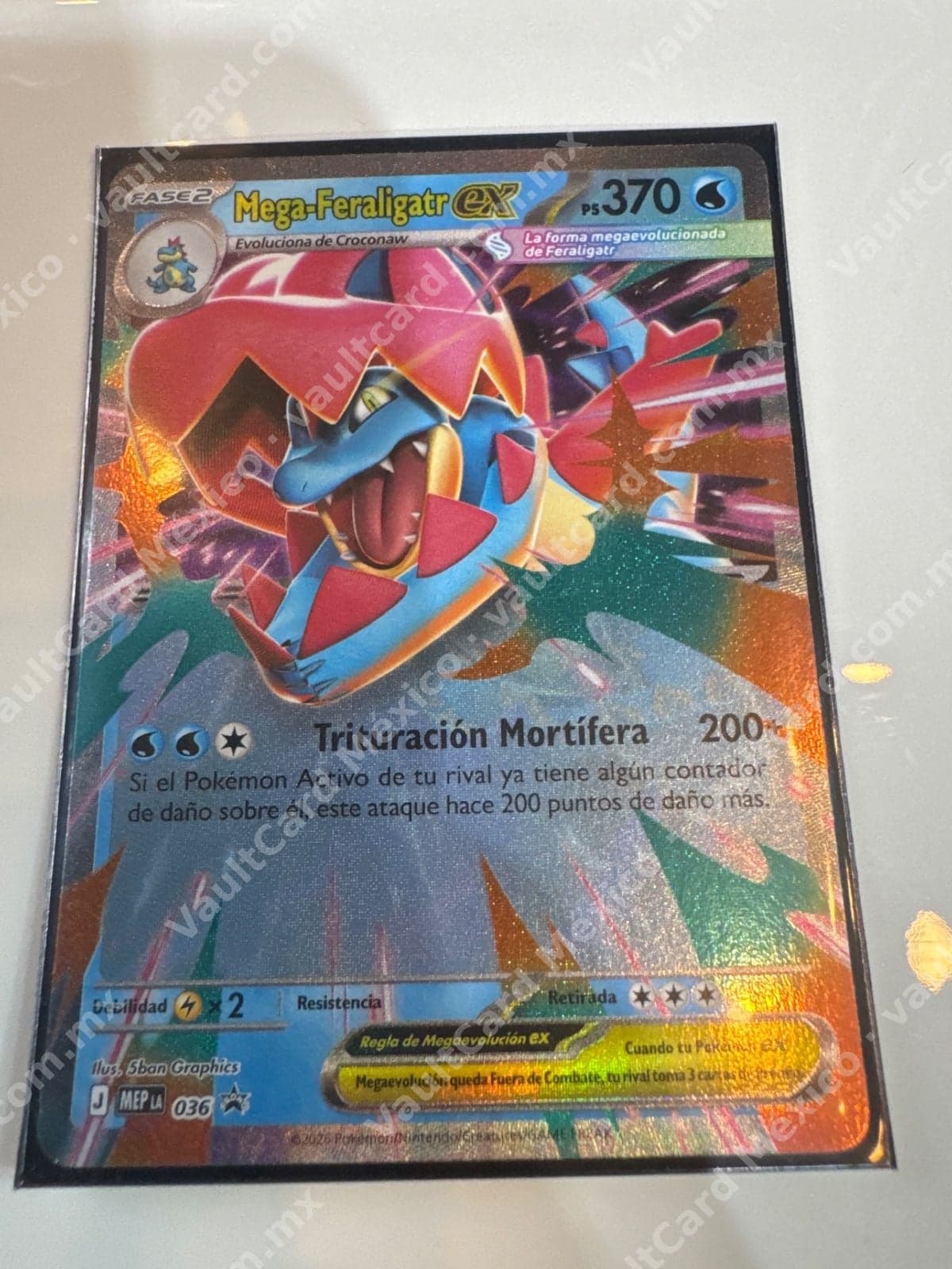 Mega-Feraligatr ex 036 (MEP) Promo - Español