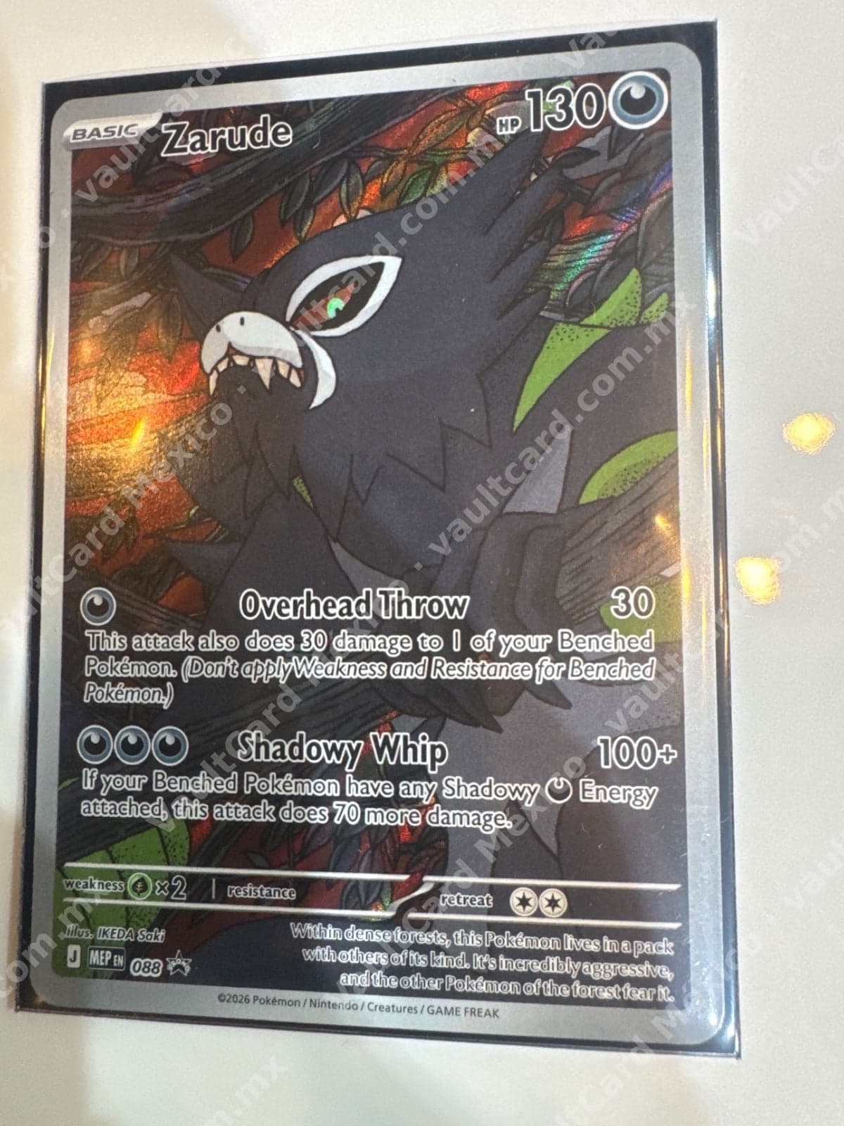 Zarude 088 Promo (MEP) Inglés - Carta Pokémon TCG
