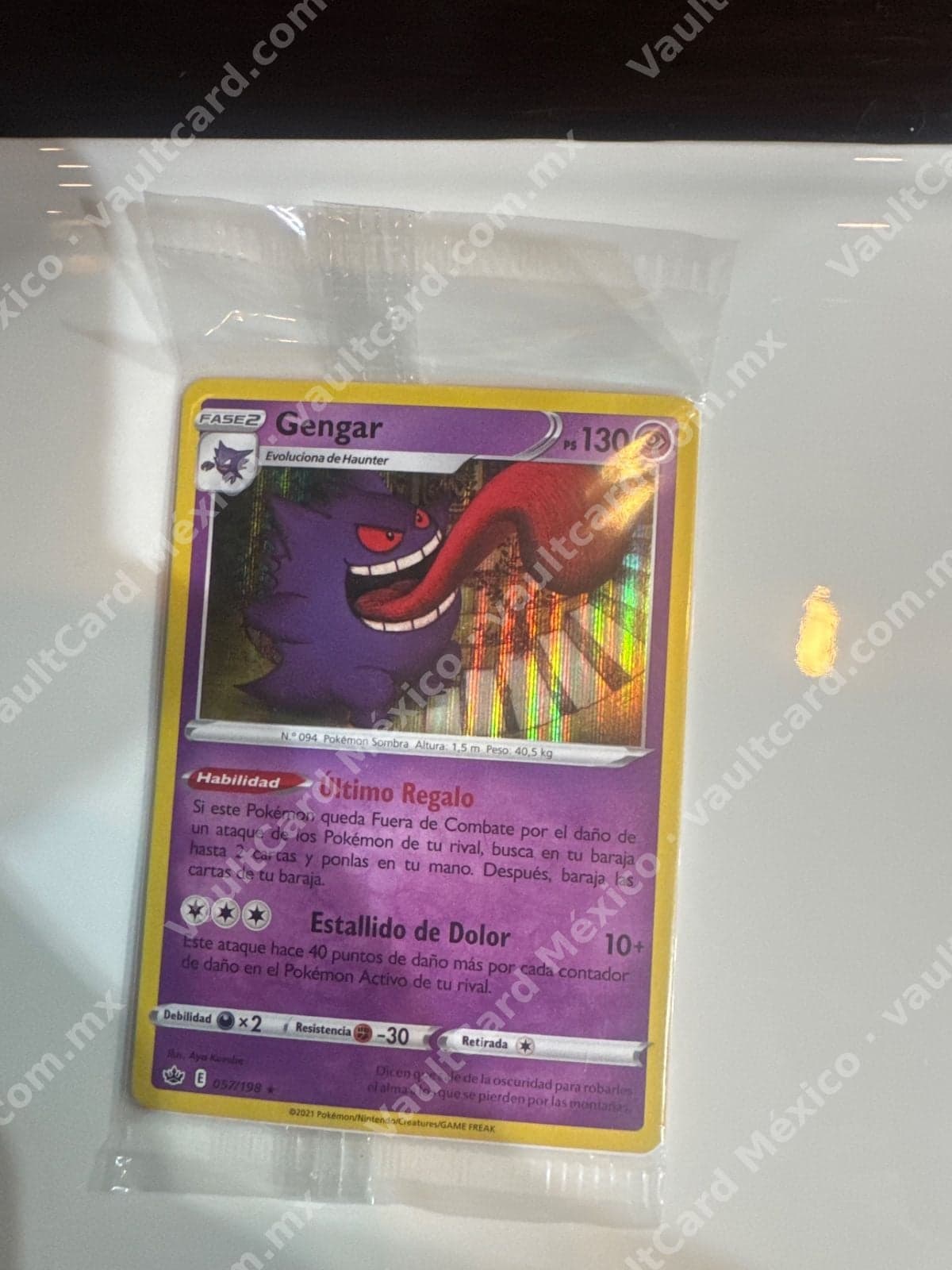 Gengar 057/198 - Reinado Escalofriante (CRE) Español Holo