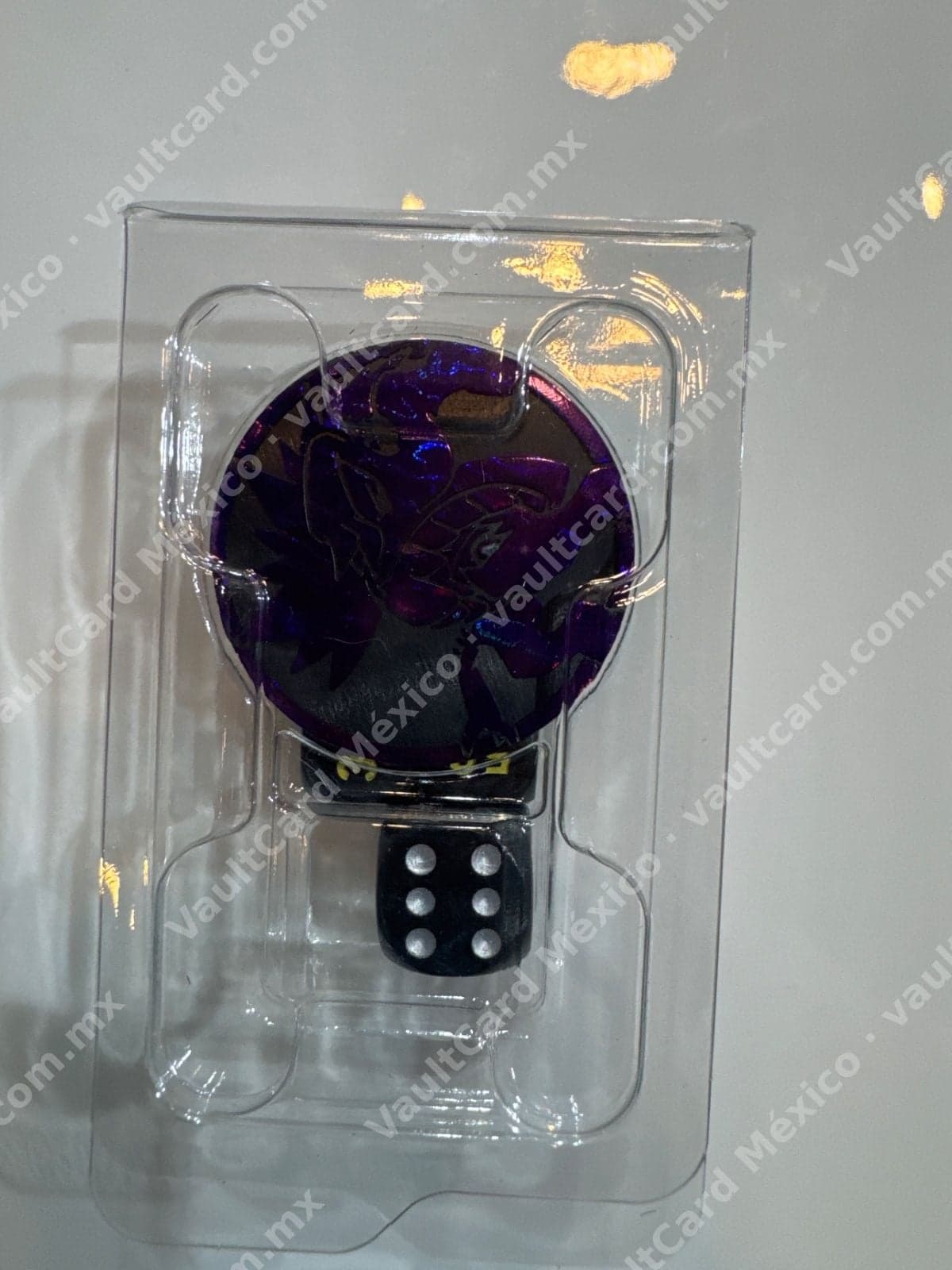 Moneda Coin Rayquaza GX + Dado Pokémon TCG