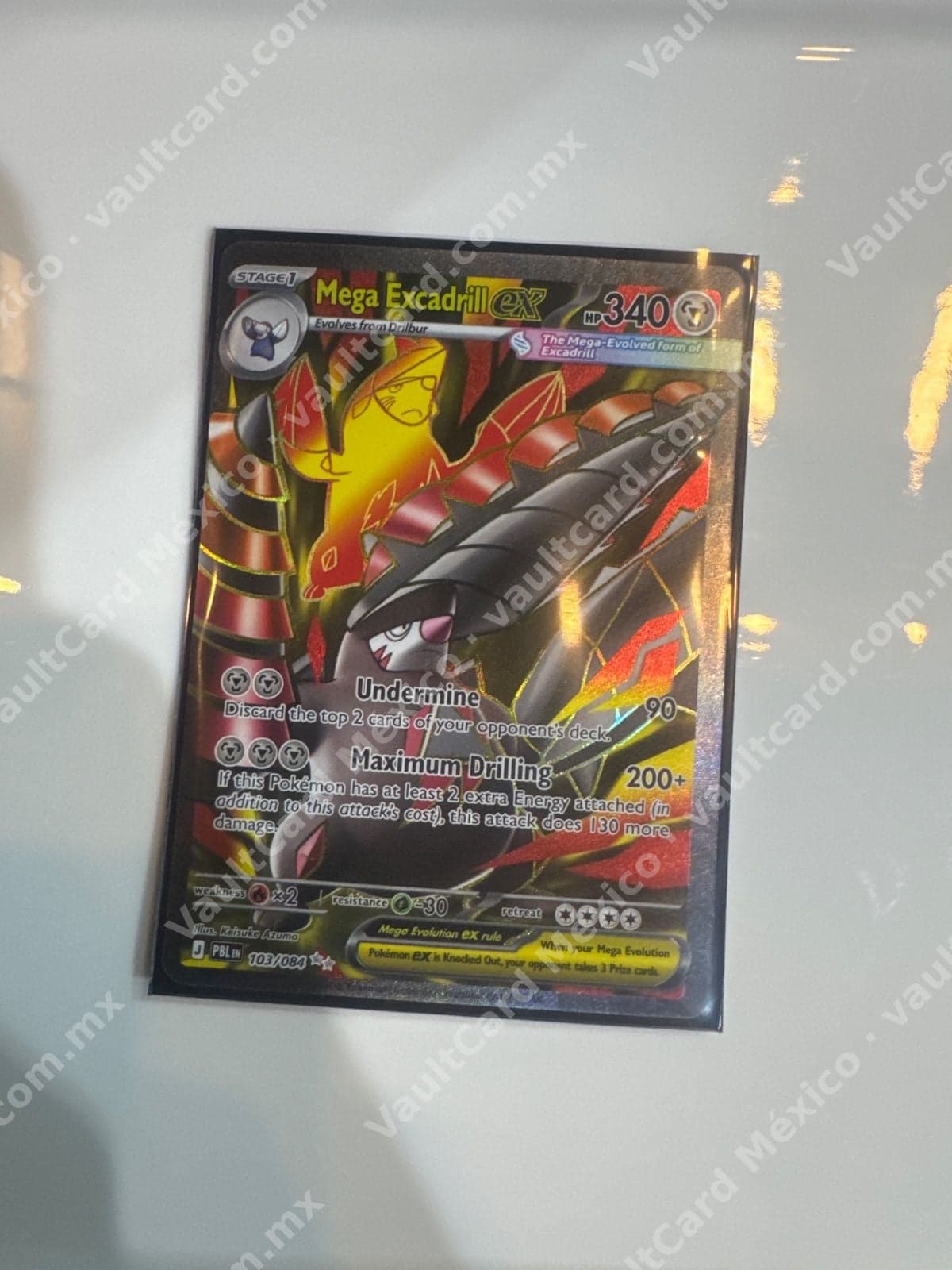 Mega Excadrill ex 103/084 - (PBL) Inglés Full Art