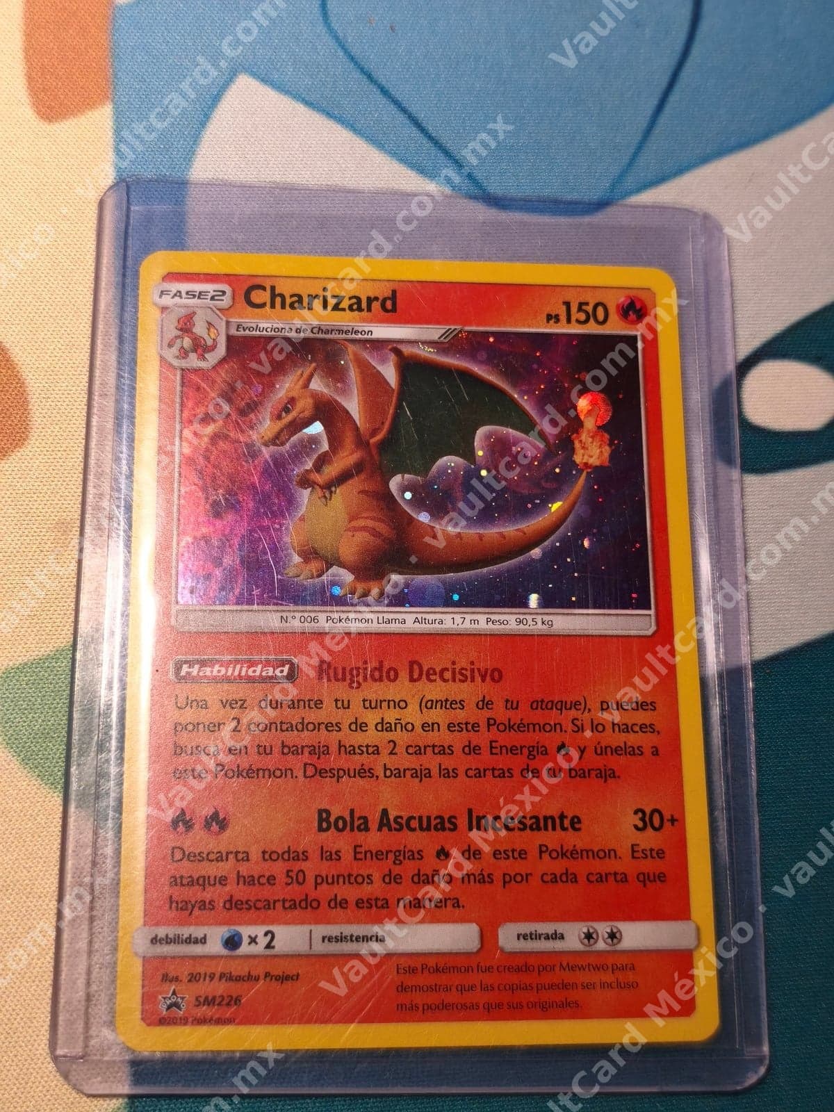 Charizard SM226 - Promo Holo Español (Pikachu Project 2019)