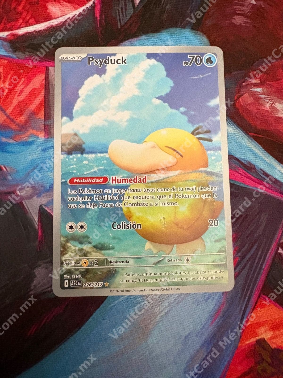 Psyduck 226/217 - (ASC) Español - Illustration Rare