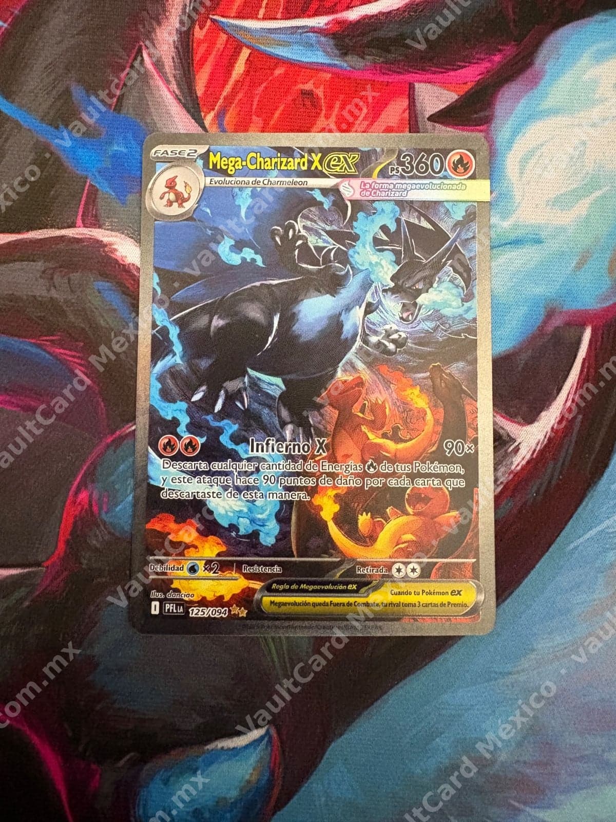 Mega-Charizard X ex 125/094 (PFL1A) Full Art Español