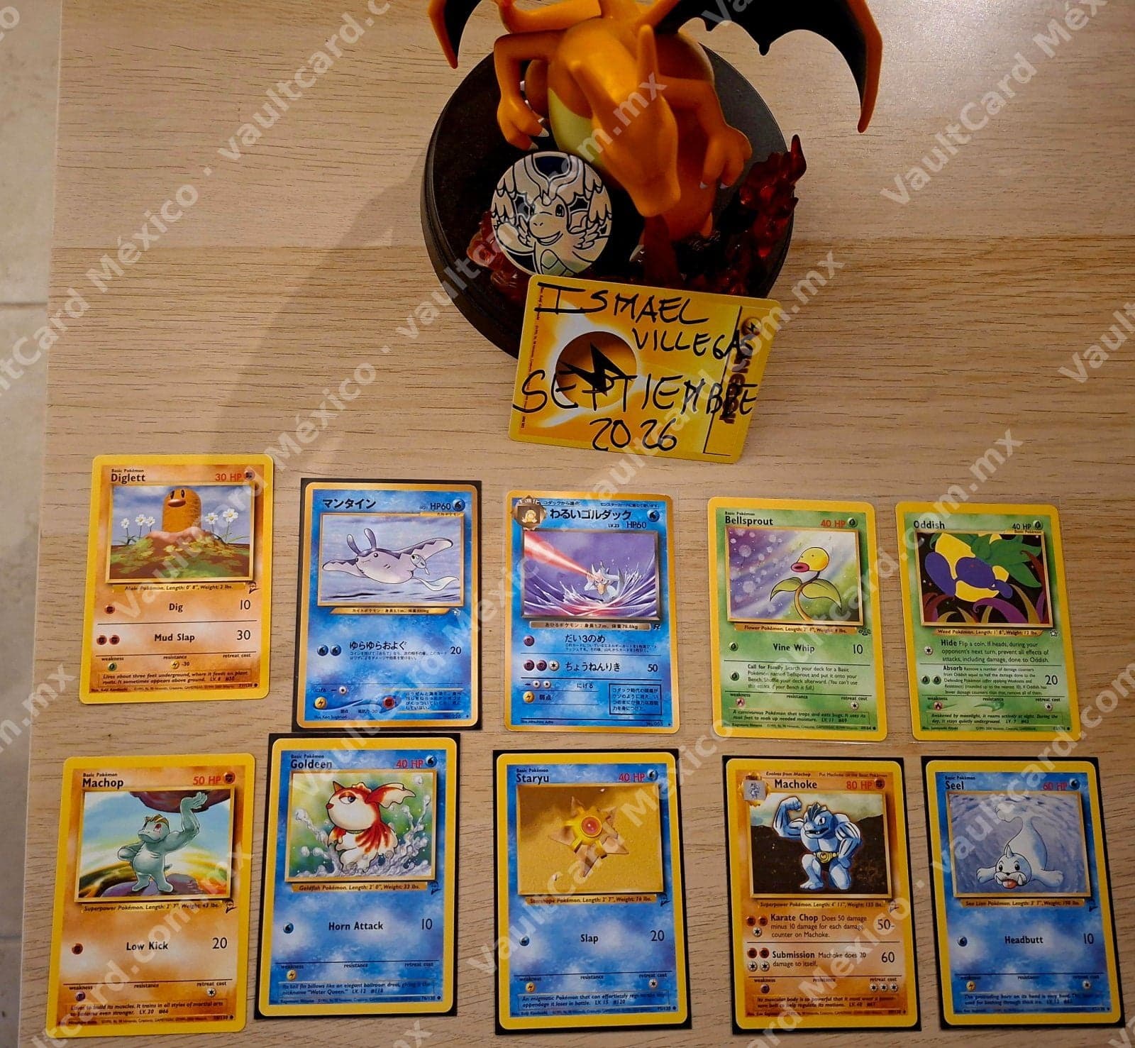 Lote de 10 Cartas Pokémon Vintage WOTC (Inglés y Japonés) — foto 1