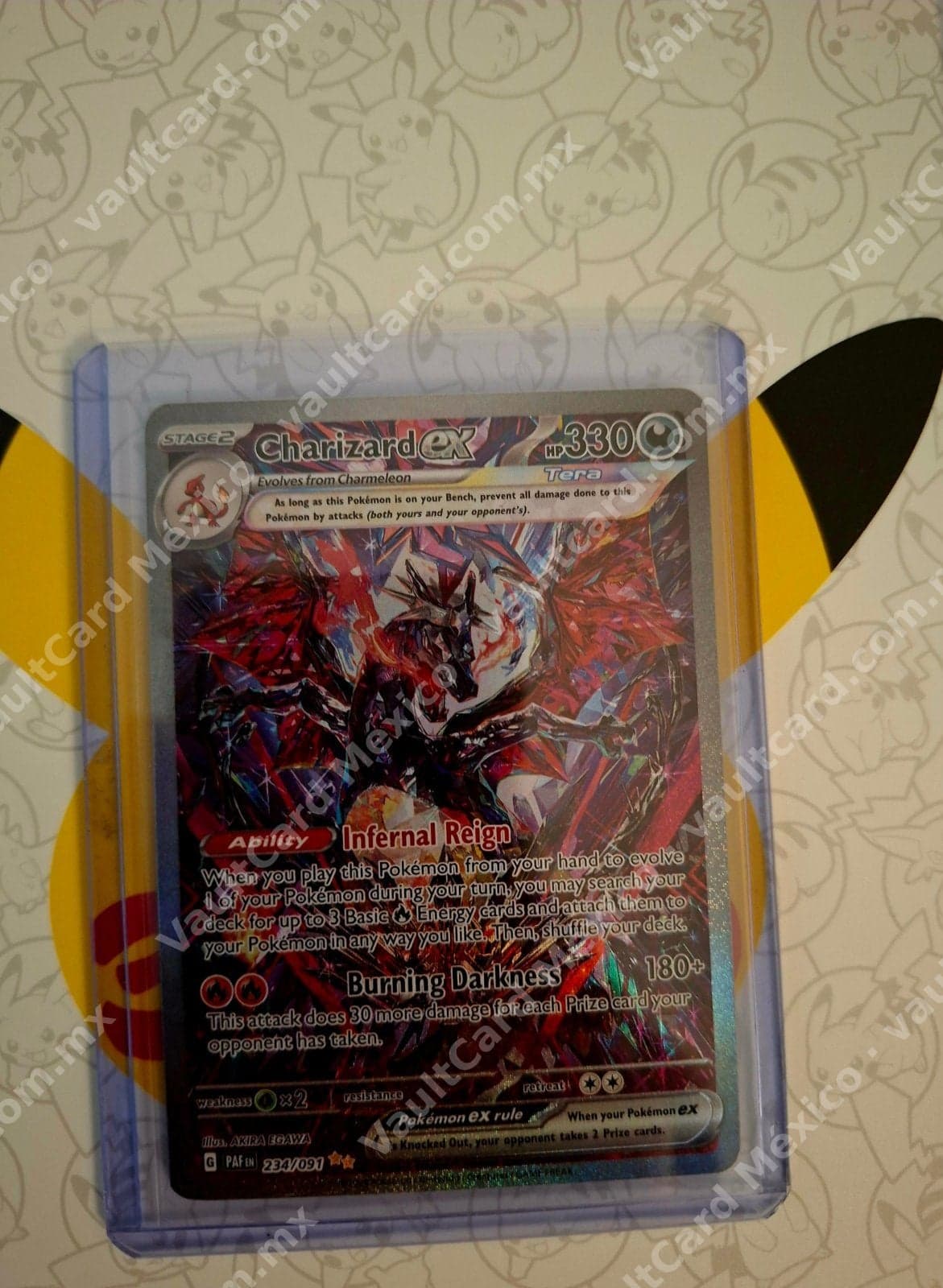 Charizard ex 234/091 - Paldean Fates (PAF) Inglés - Special Illustration Rare