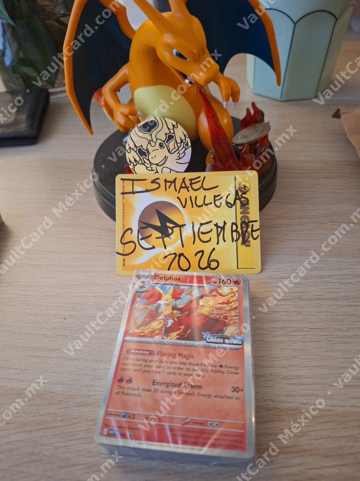 MaZo sellado Delphox Holo - Chaos Rising Inglés